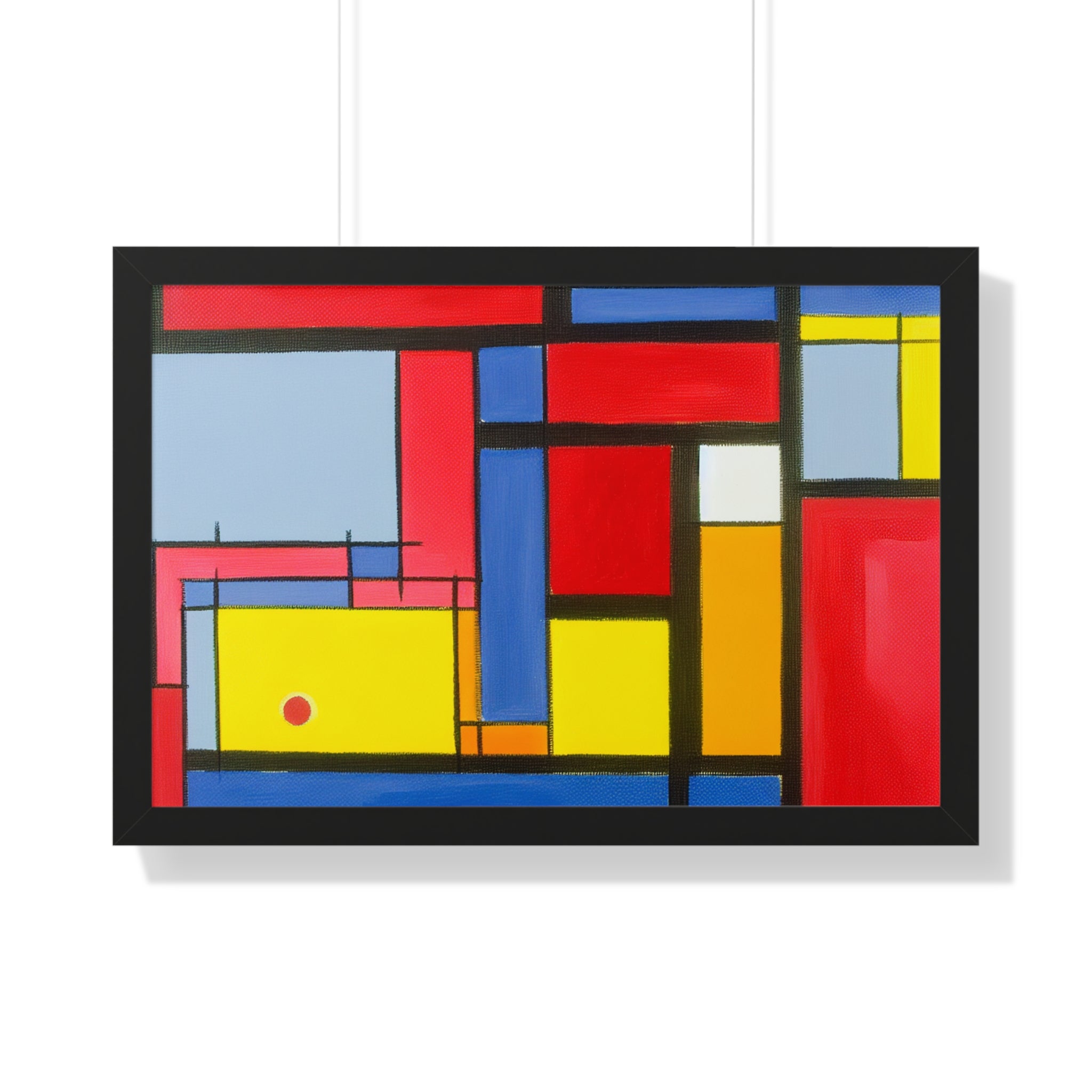 Primary Harmony and Tension | Framed Print