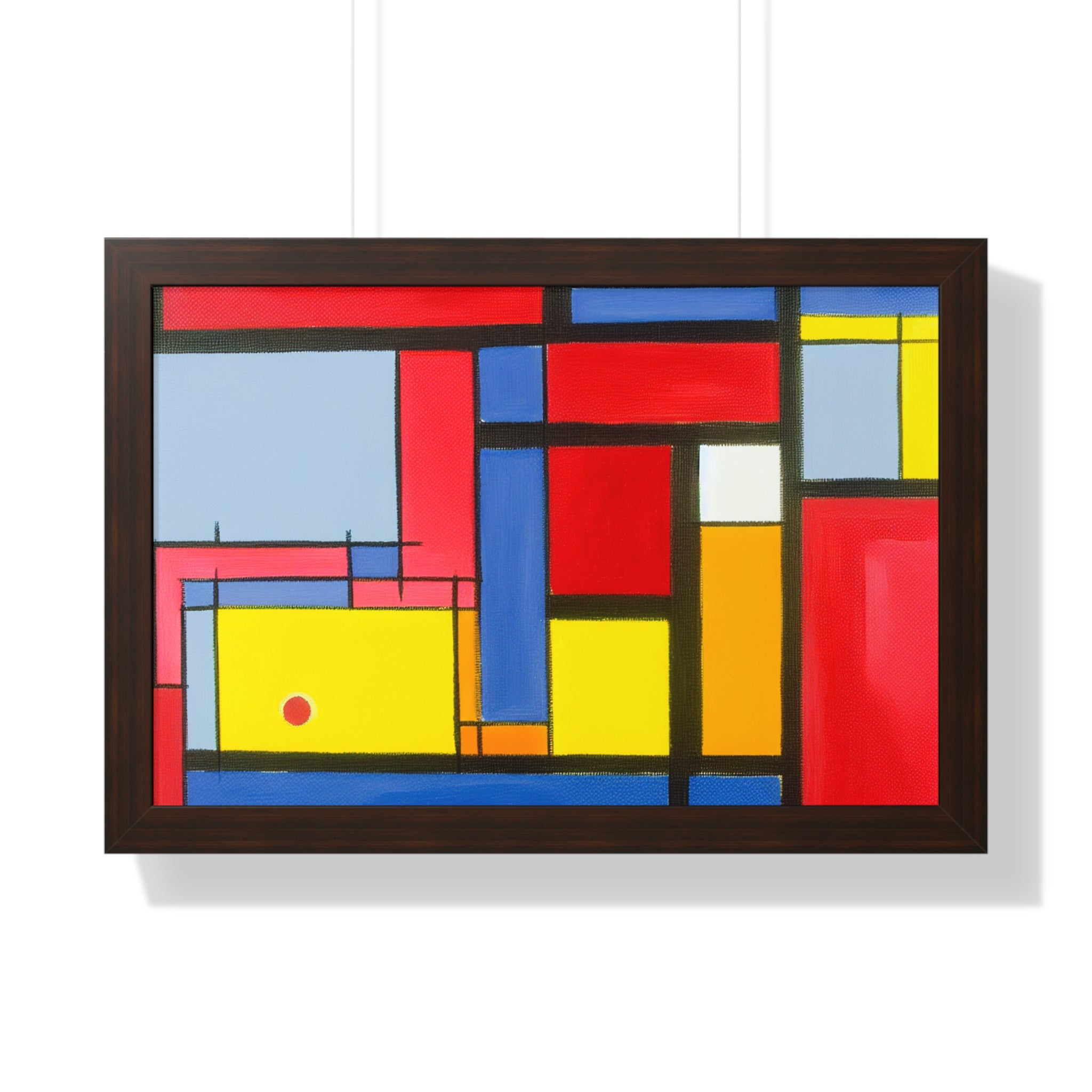Primary Harmony and Tension | Framed Print