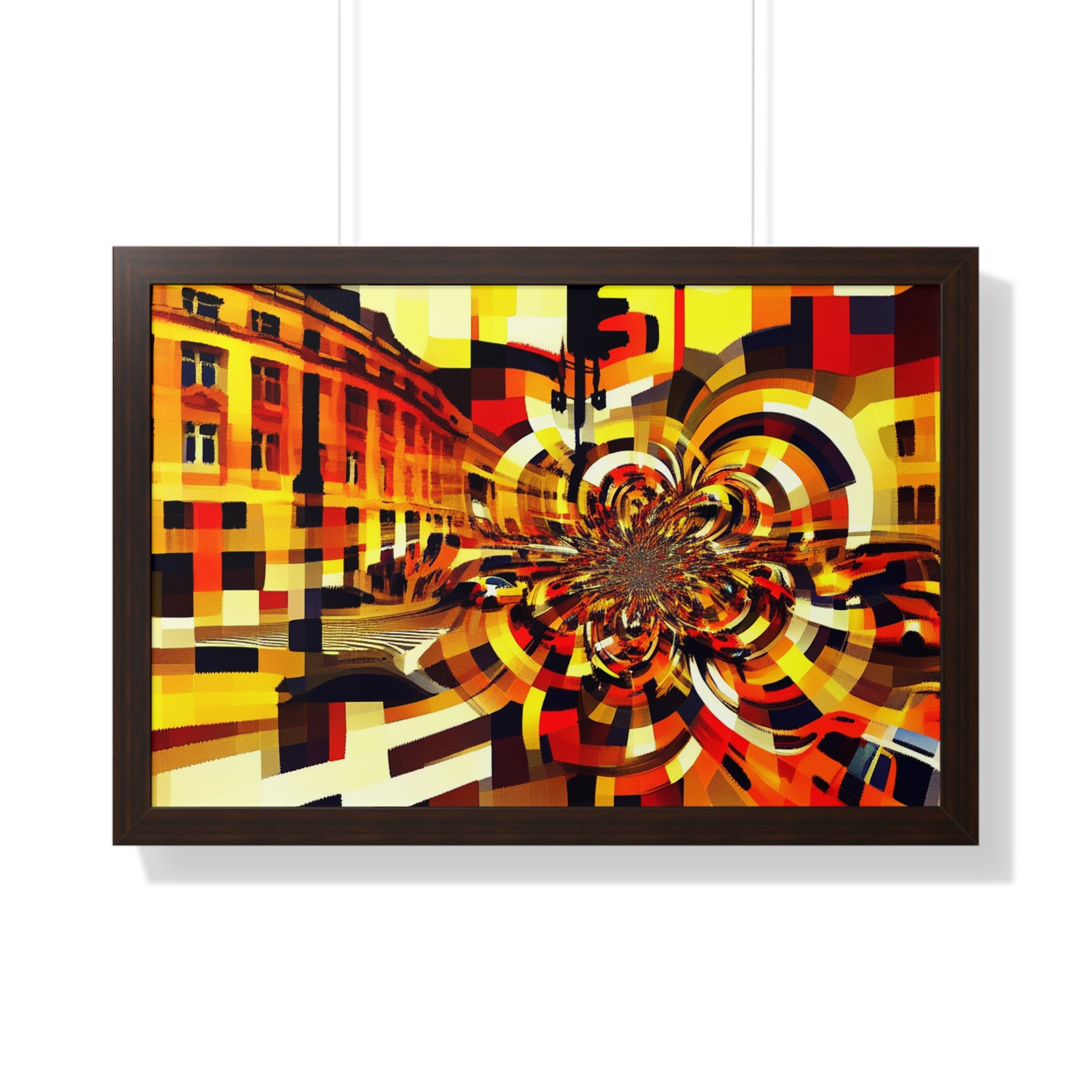 Urban Rhythm and Pulse | Framed Print