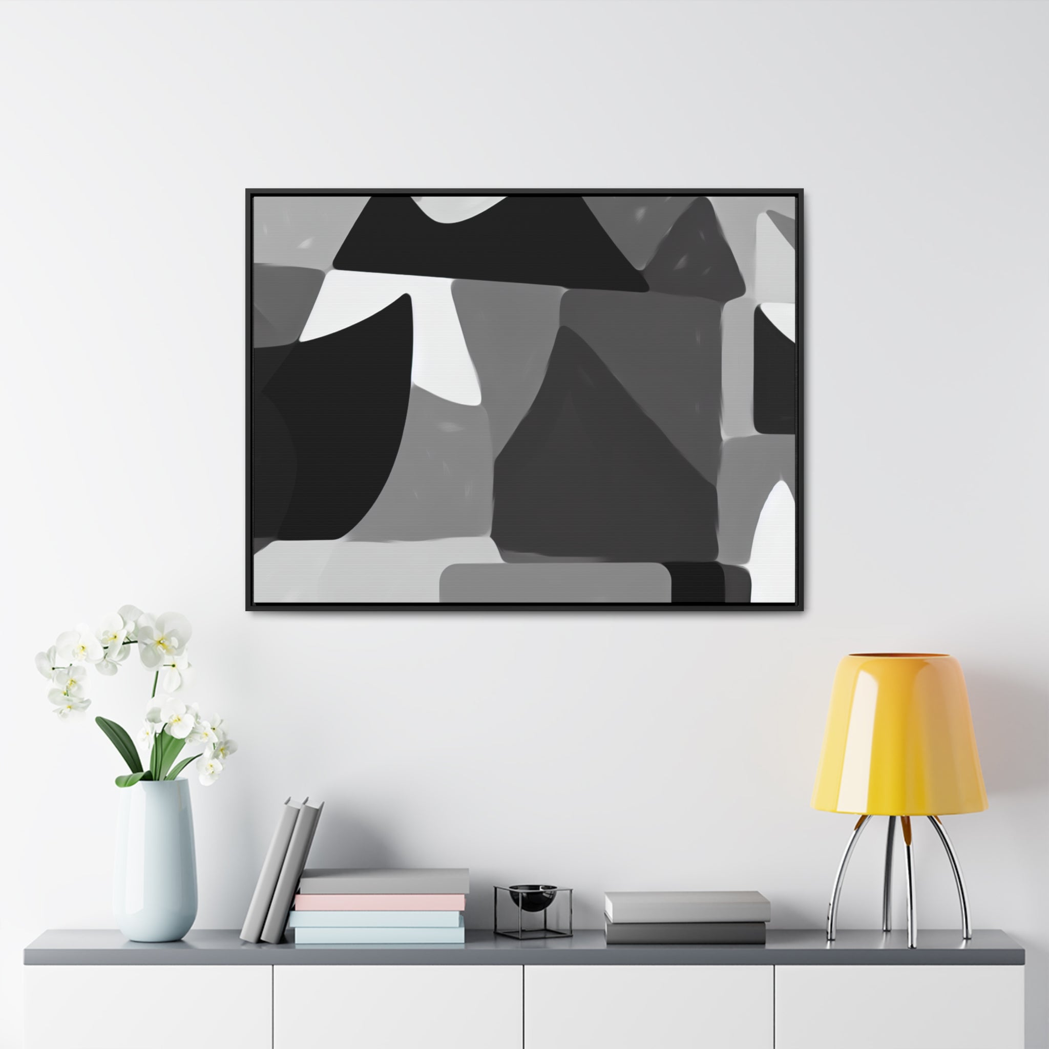 Shadows and Silhouettes | Framed Canvas