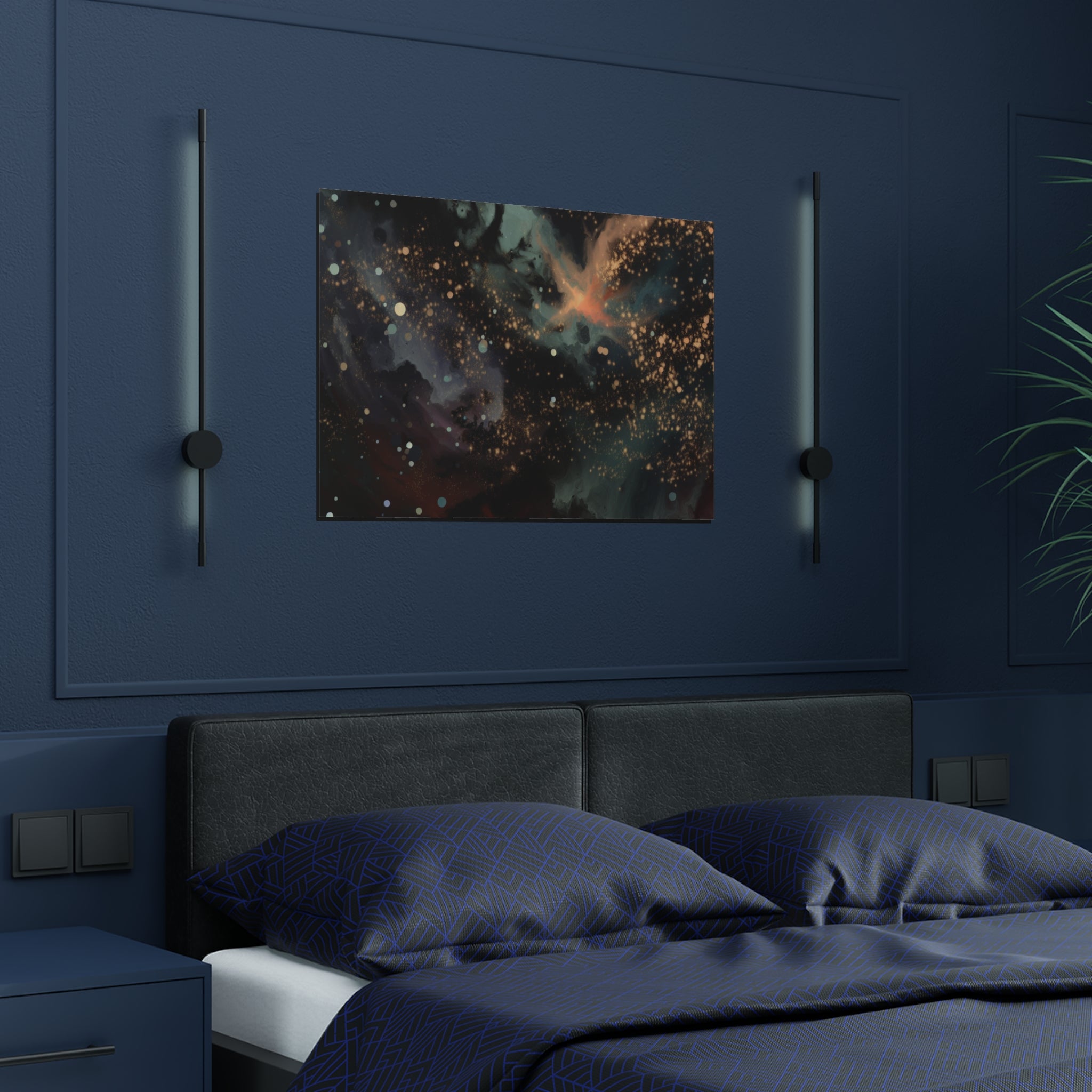 Ethereal Whispers of Infinity | Satin Print
