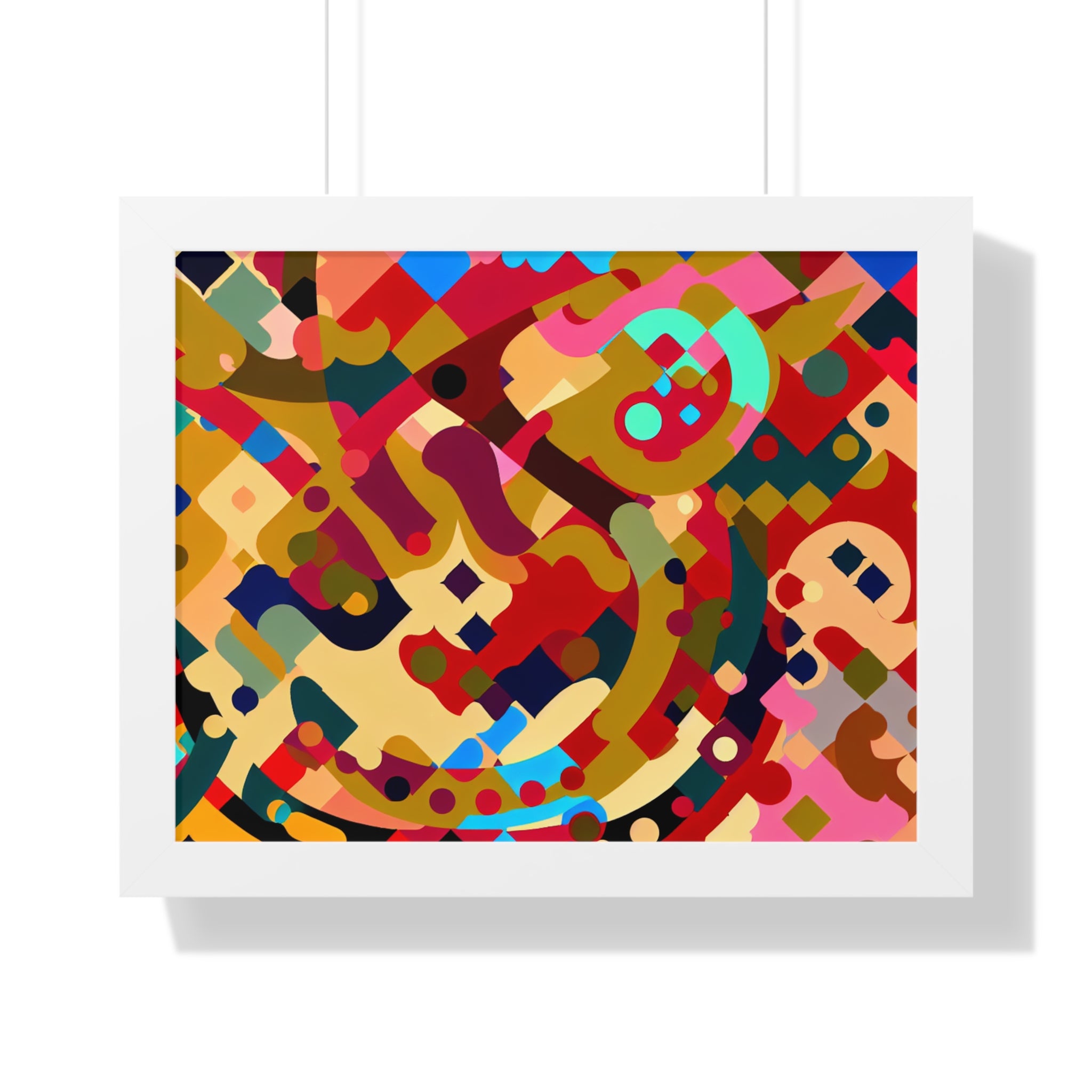 Whispers of Color and Form | Framed Print