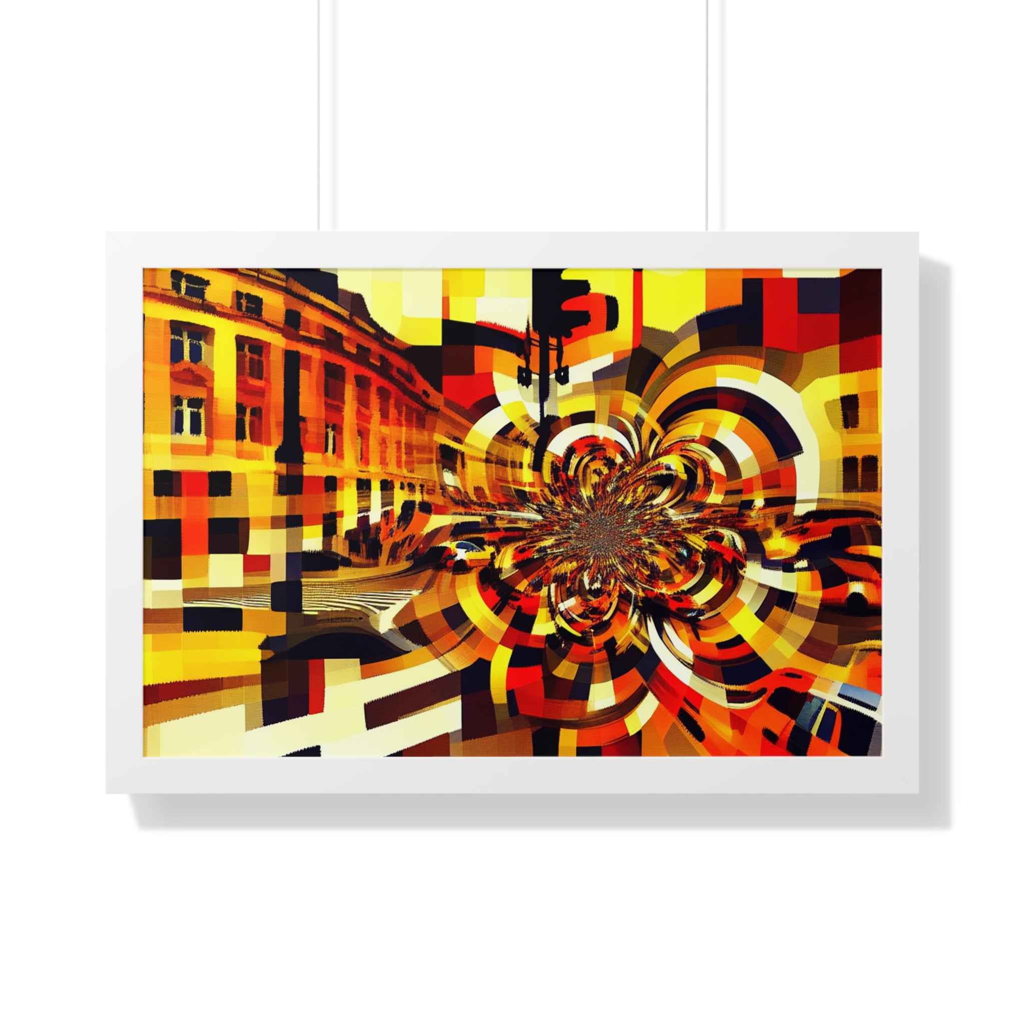 Urban Rhythm and Pulse | Framed Print