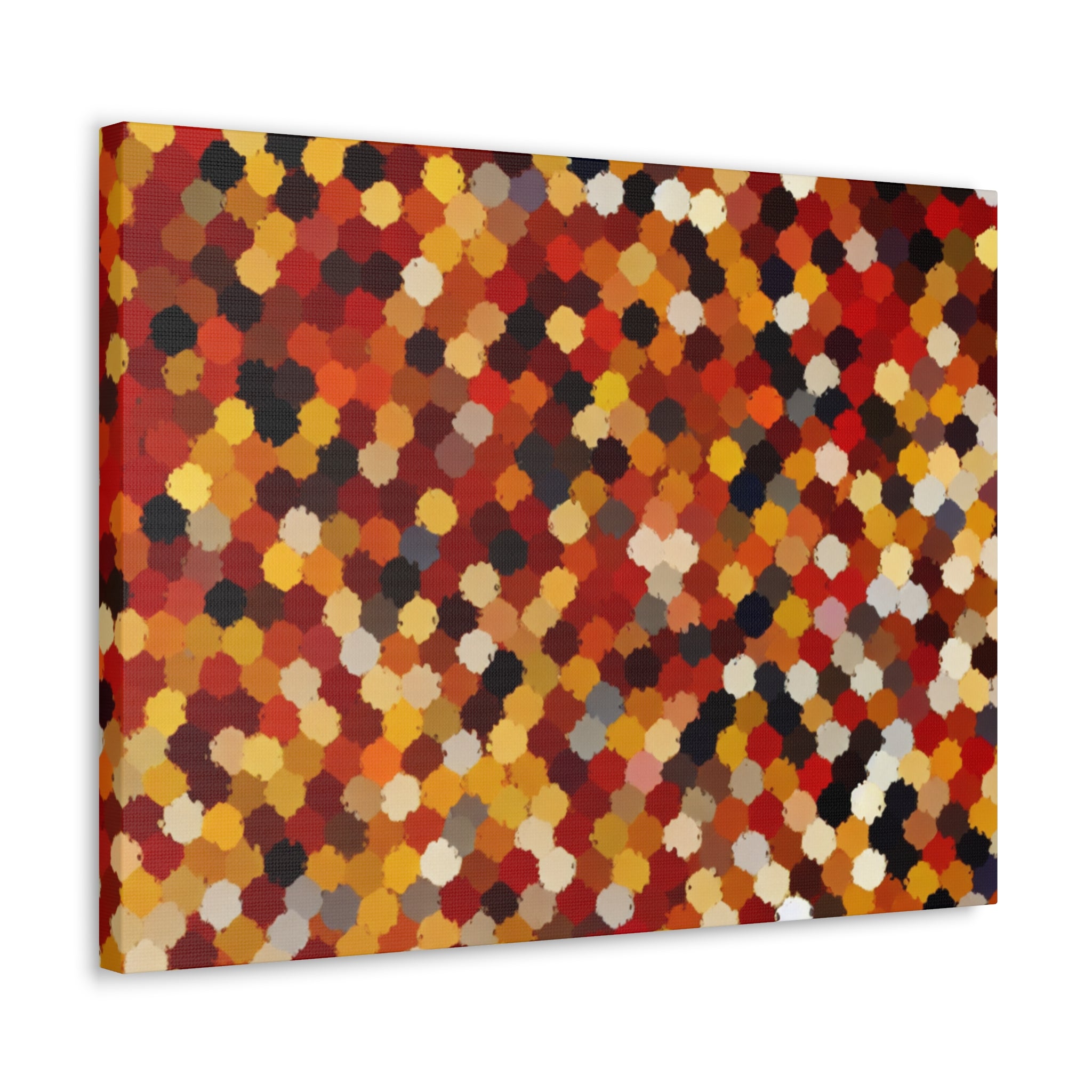 Radiant Dance of Circles | Canvas