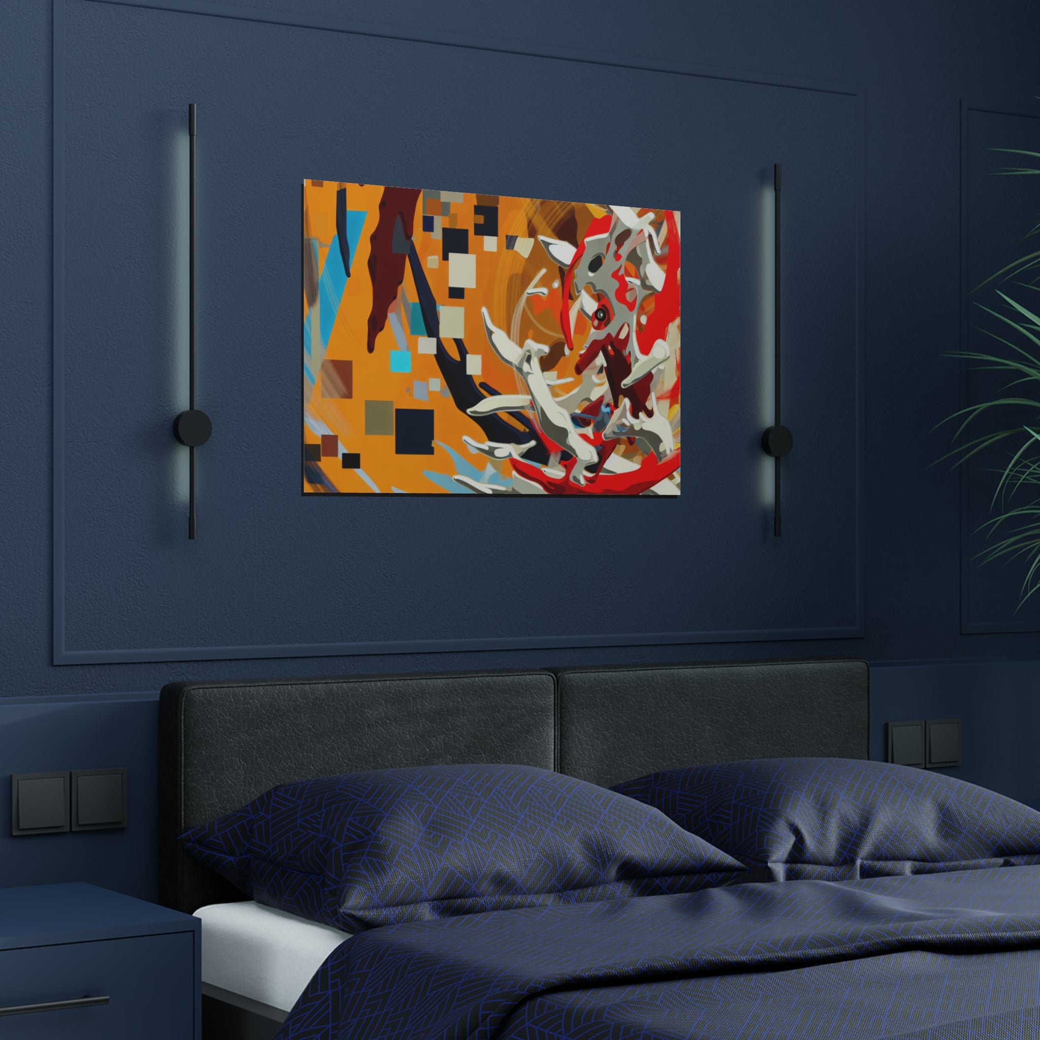 Fractured Fantasies | Satin Print