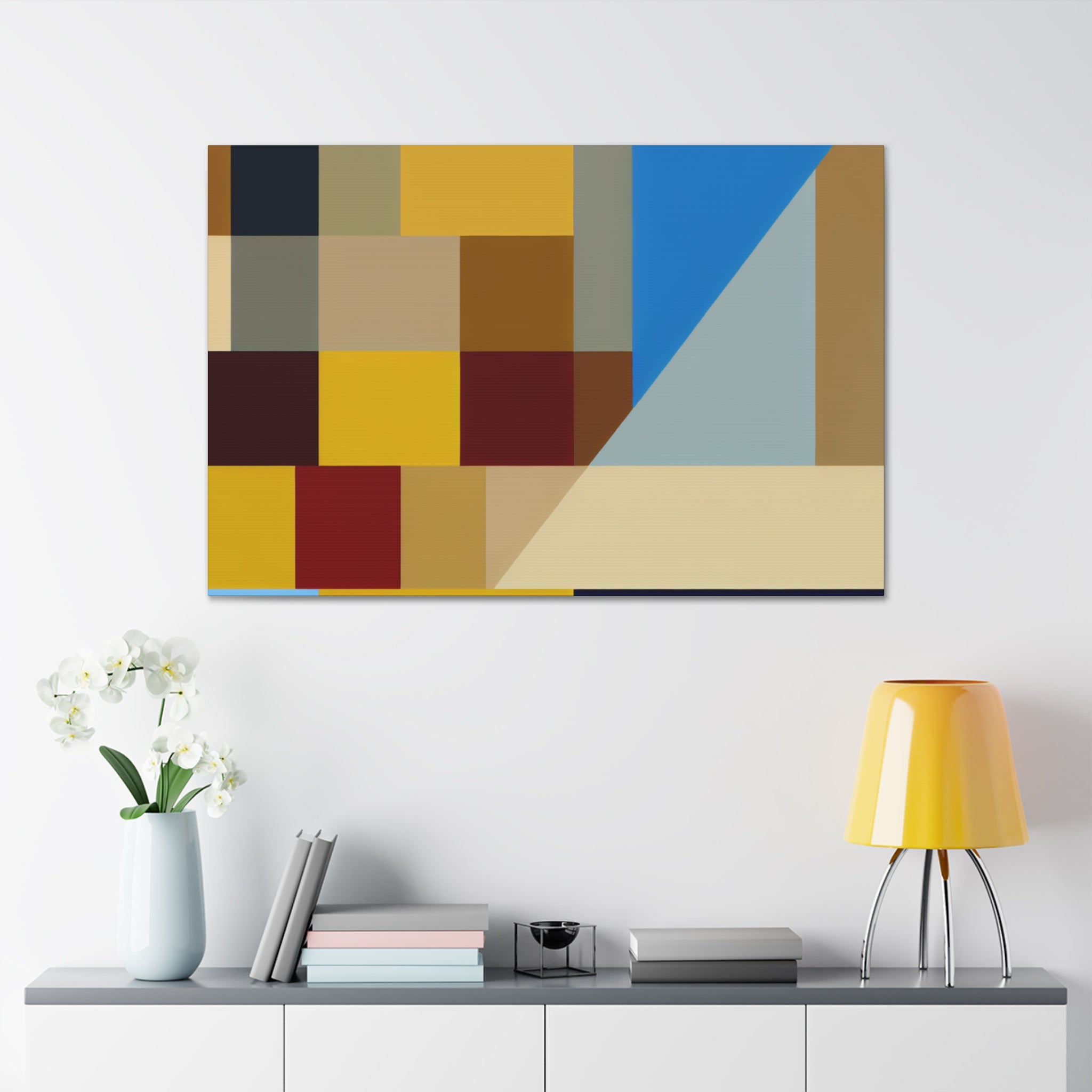 Colorful Geometric Symphony | Canvas