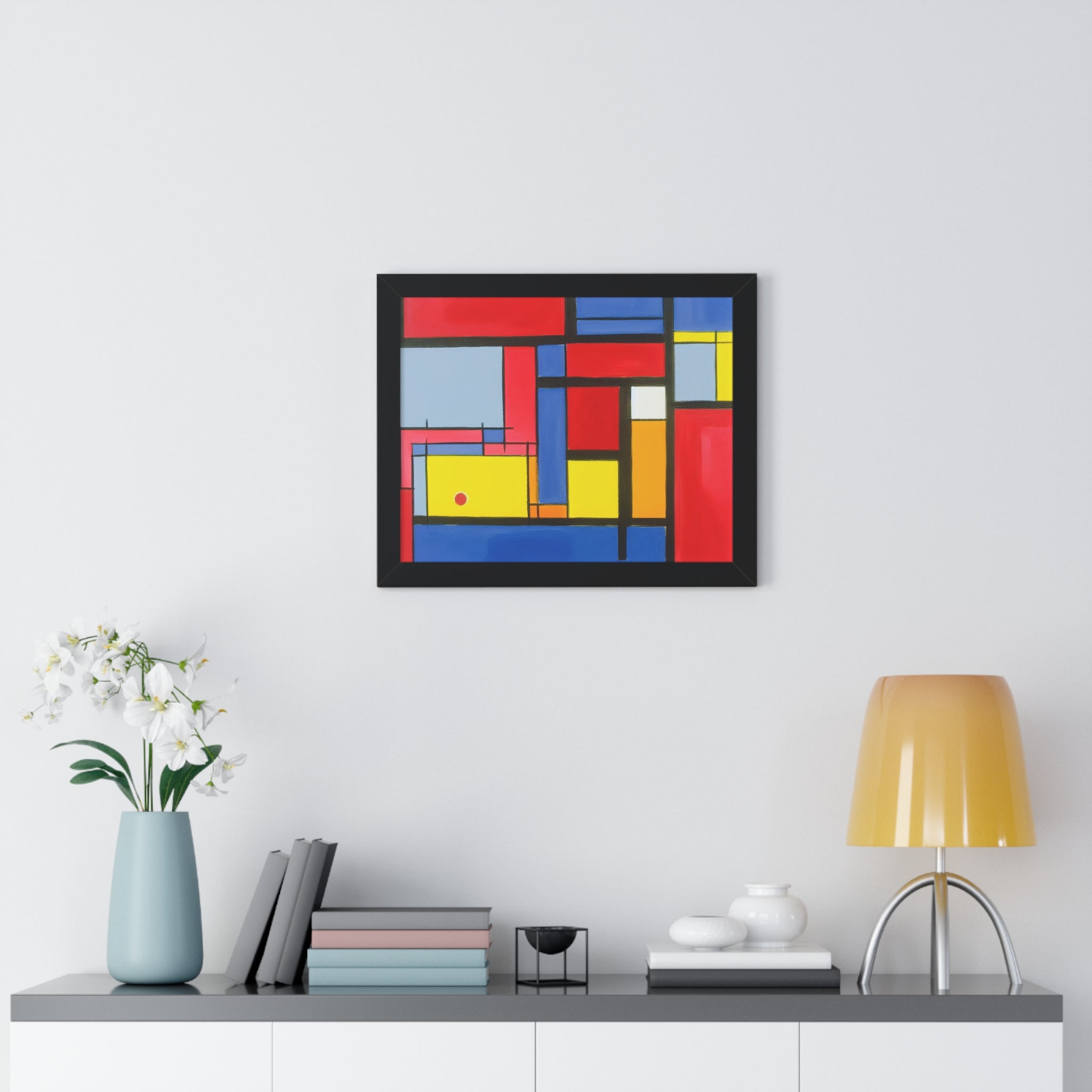 Primary Harmony and Tension | Framed Print