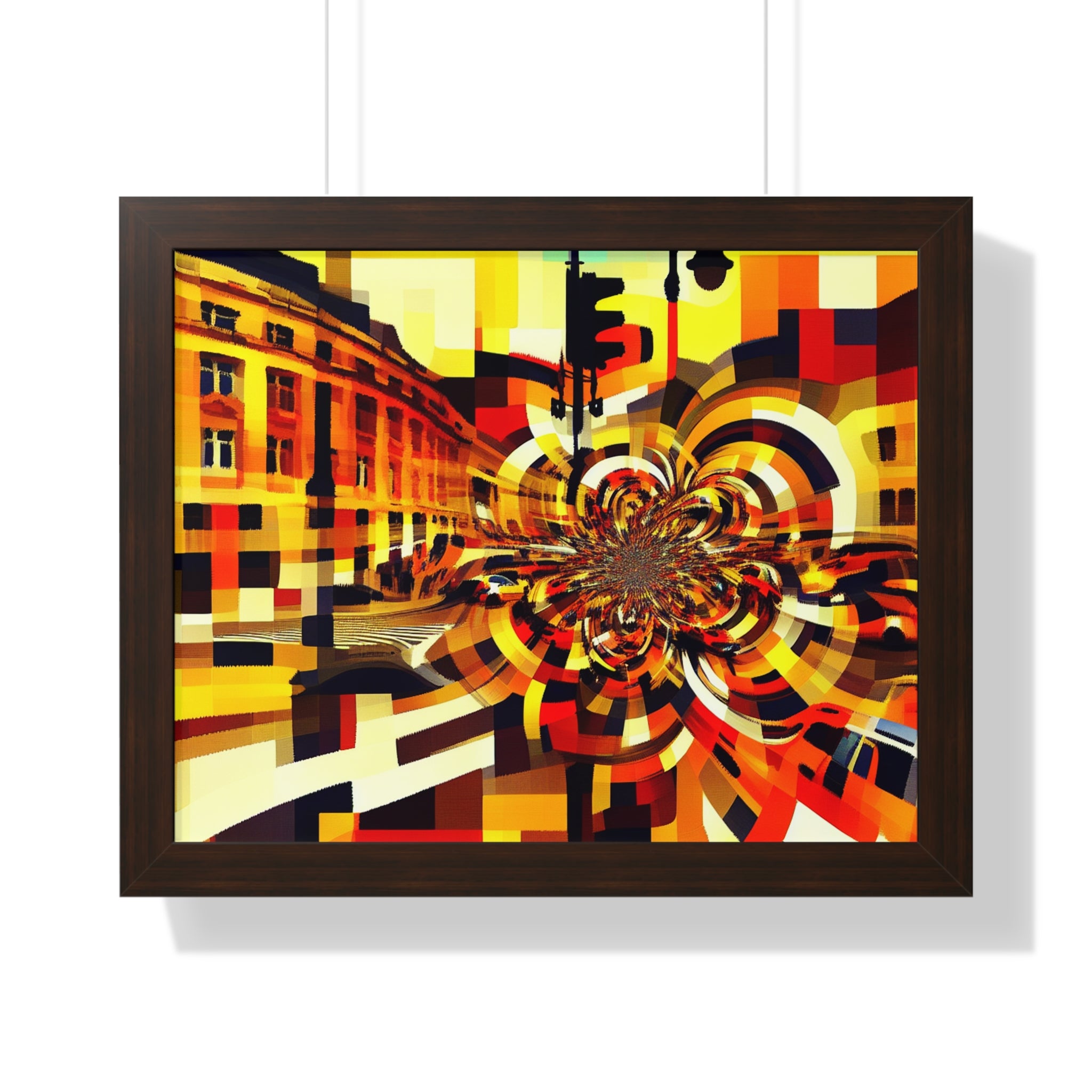 Urban Rhythm and Pulse | Framed Print