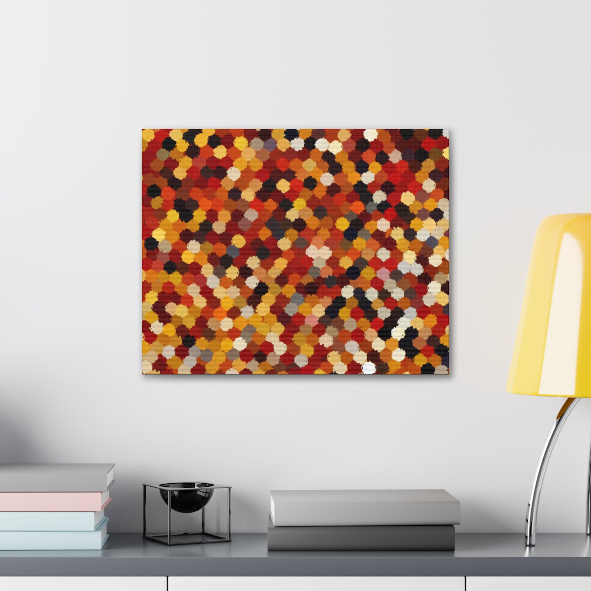 Radiant Dance of Circles | Canvas