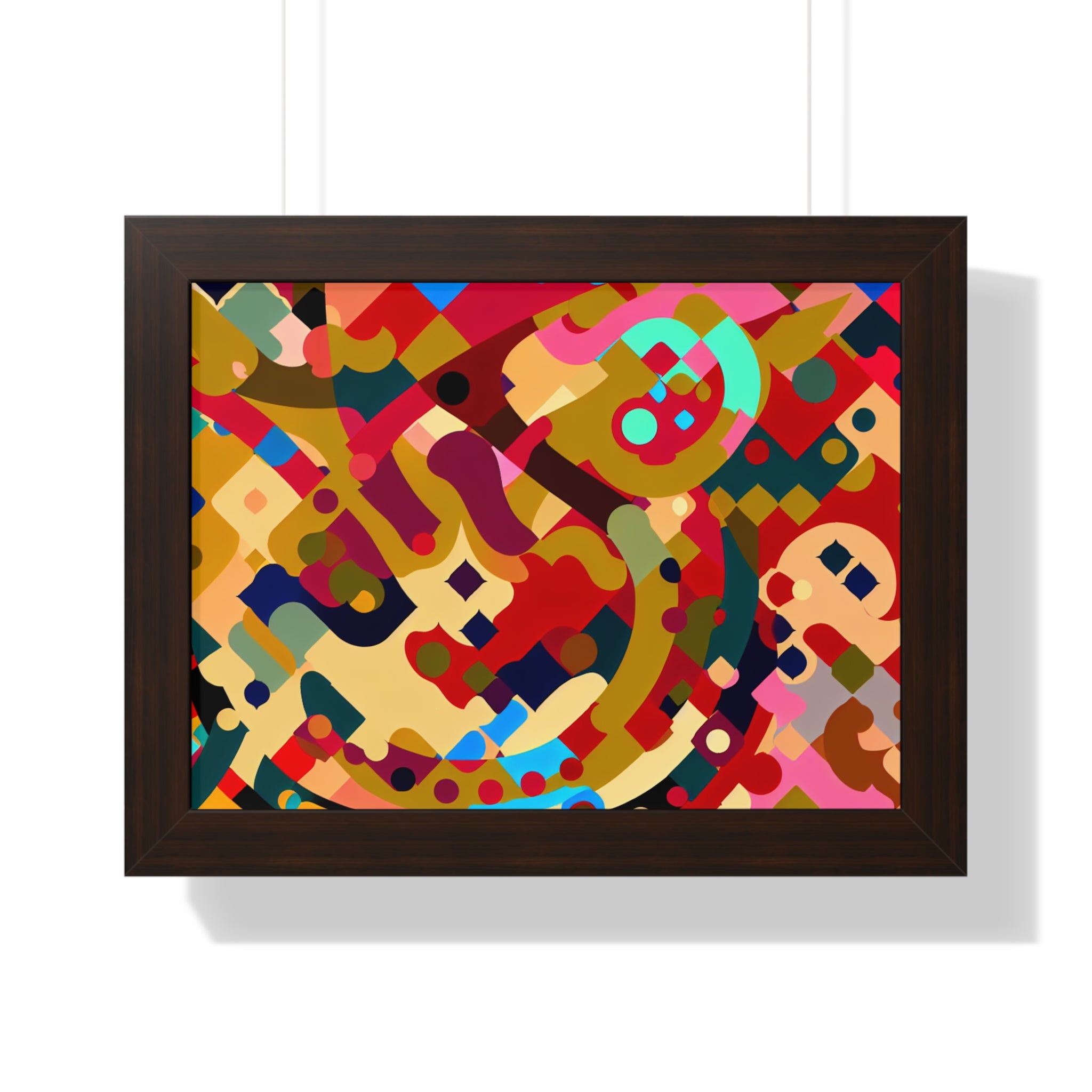 Whispers of Color and Form | Framed Print