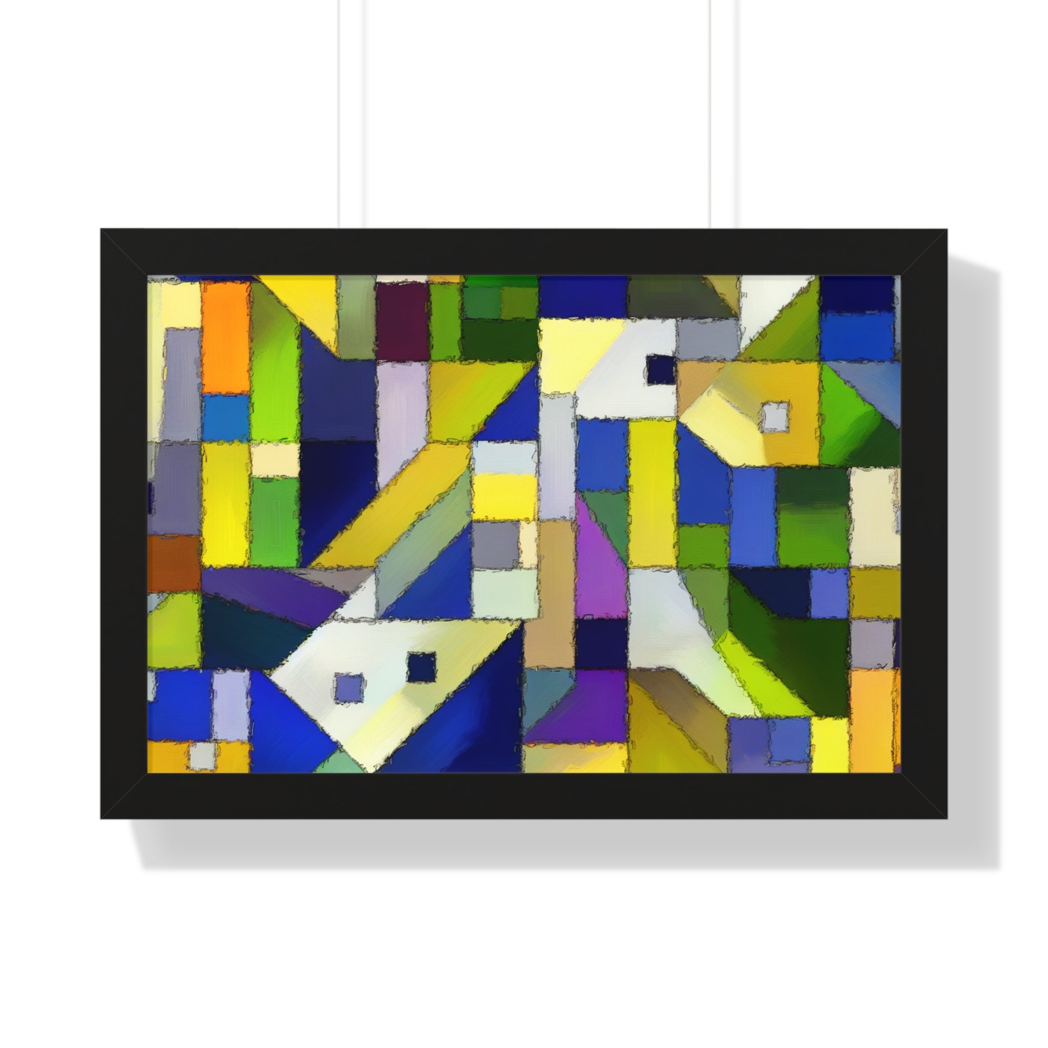 Fractured Harmony and Light | Framed Print