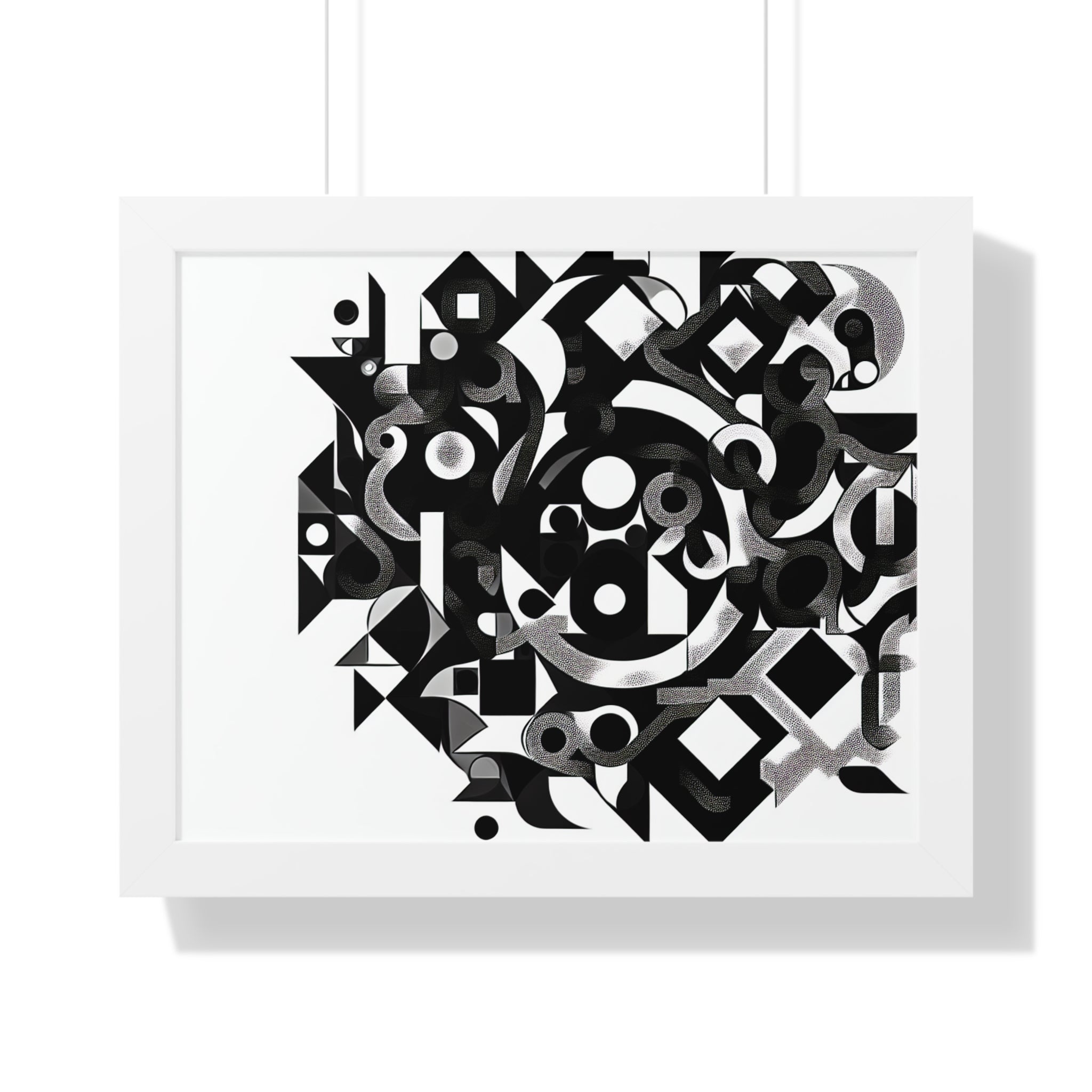 Eclipse of Contrast | Framed Print