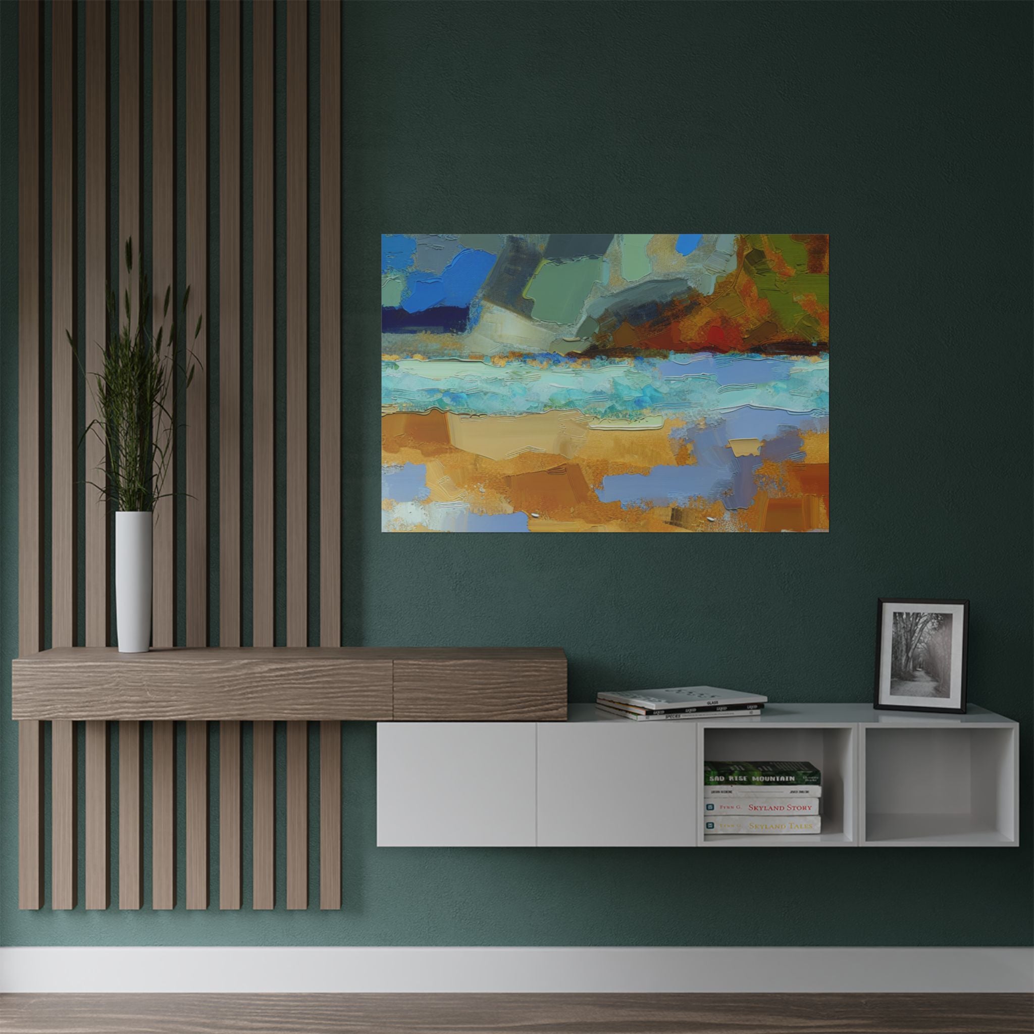 Seaside Reverie | Satin Print
