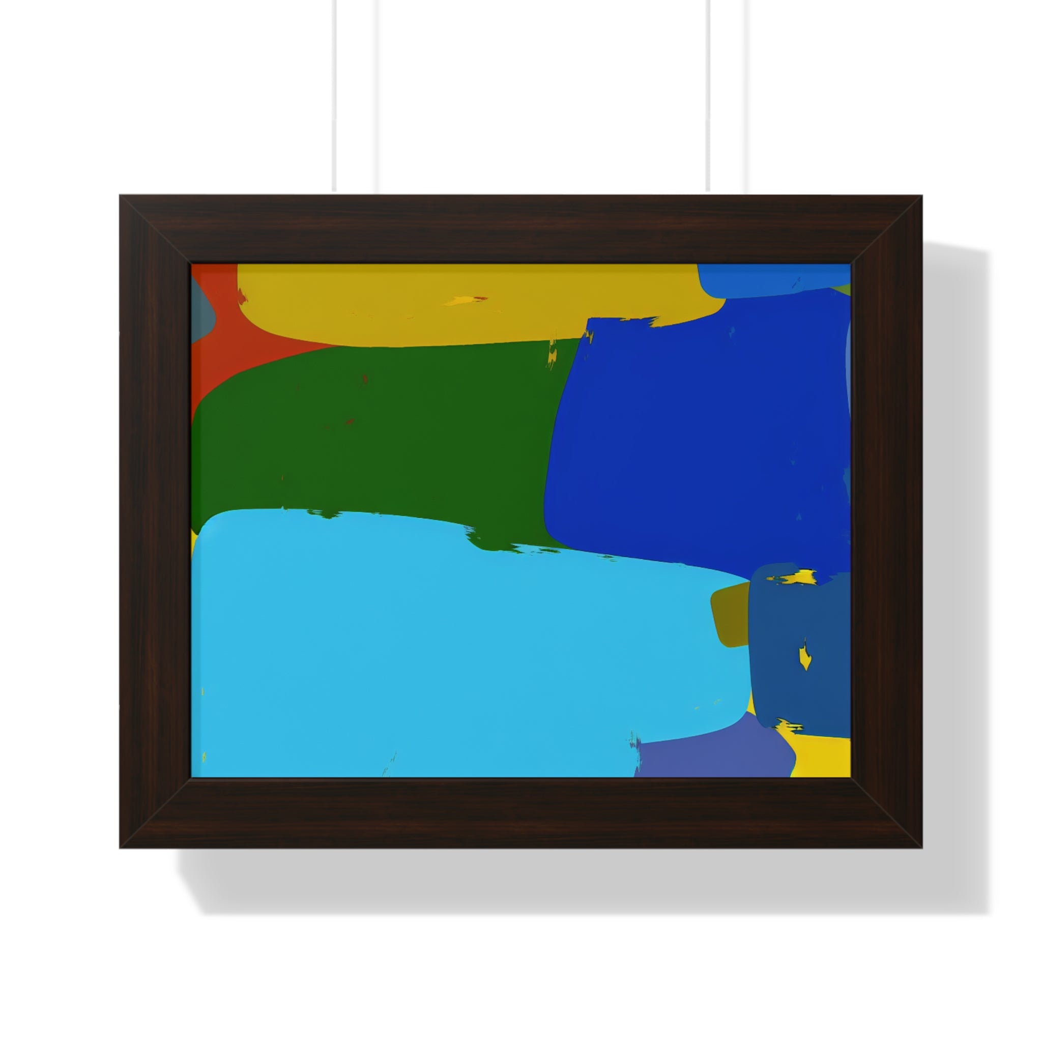 Vibrant Echoes of Energy | Framed Print