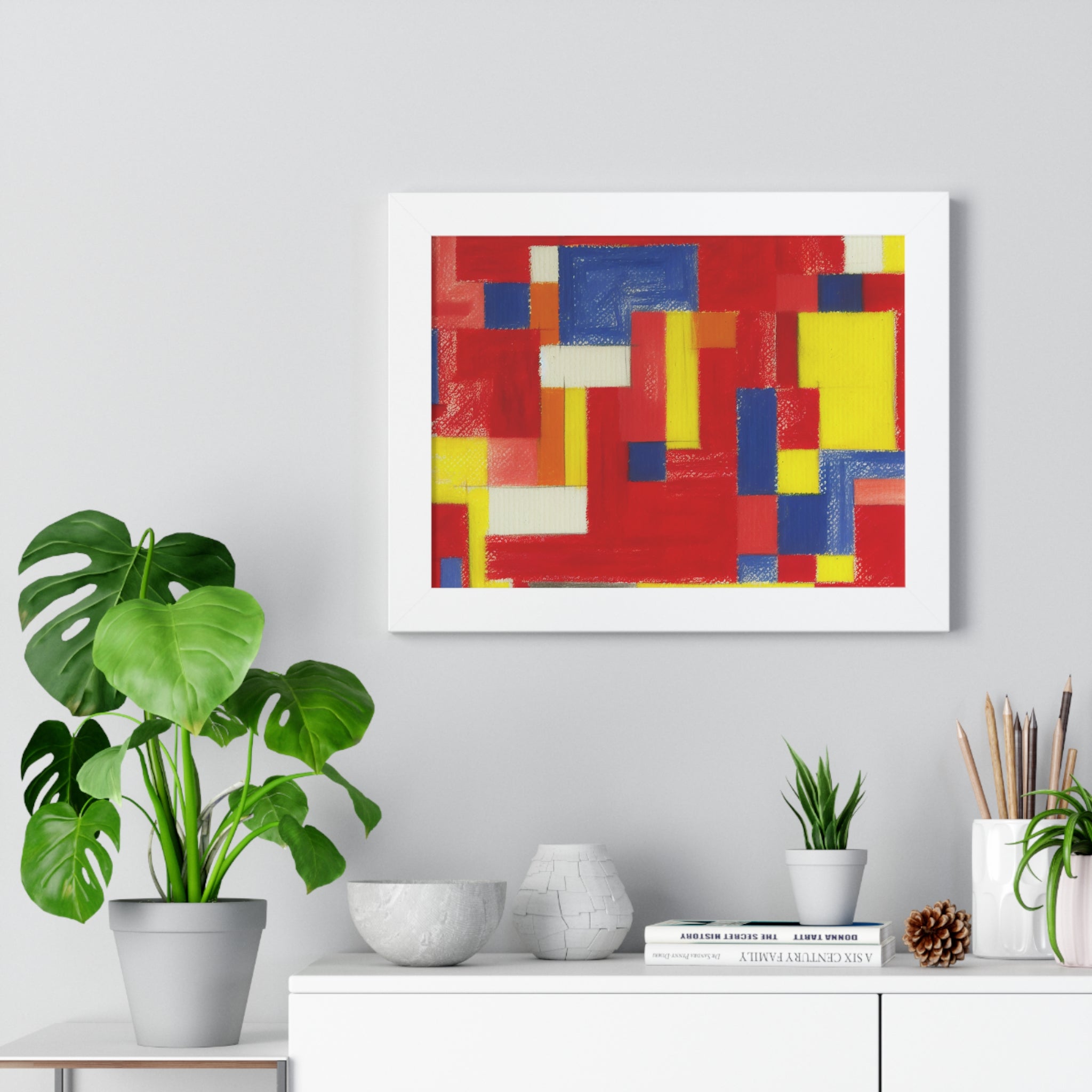 Vibrant Rhythmic Harmony | Framed Print