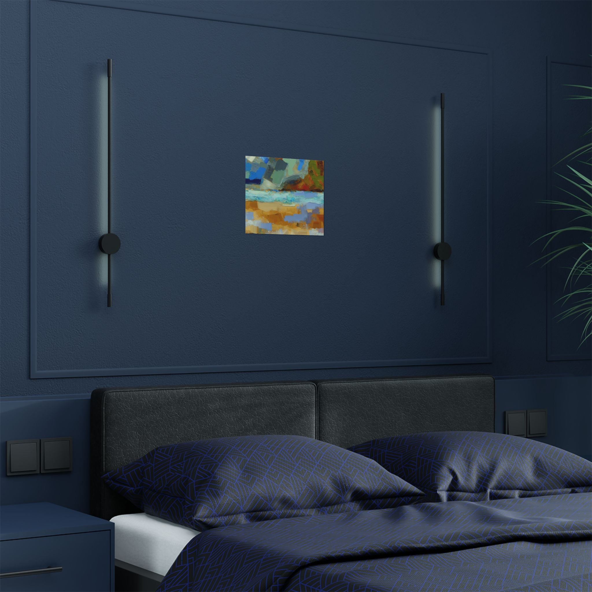 Seaside Reverie | Satin Print