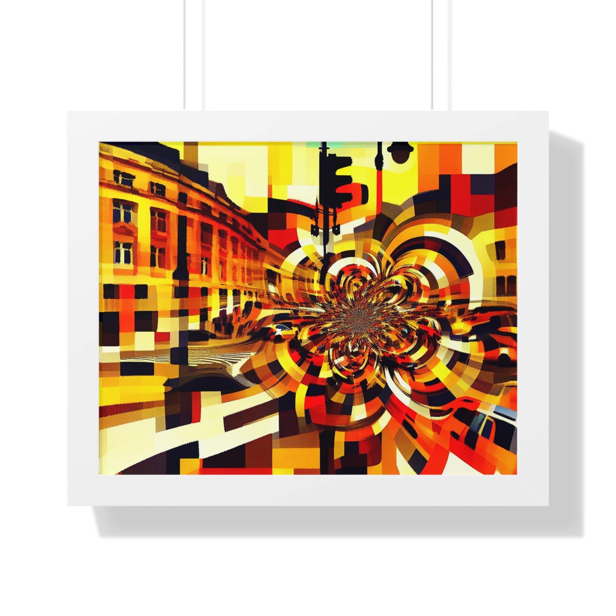 Urban Rhythm and Pulse | Framed Print