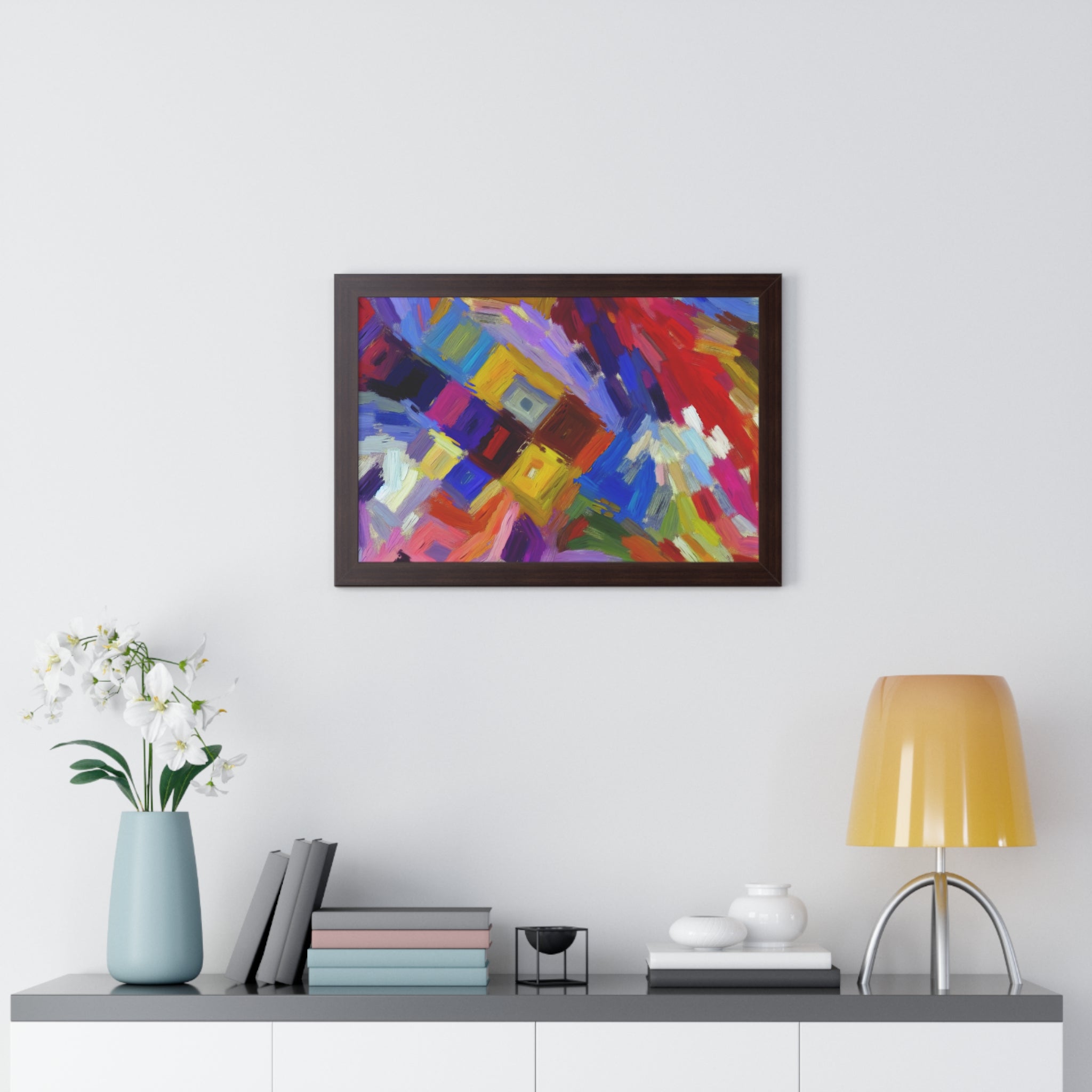 Chromatic Serenade | Framed Print