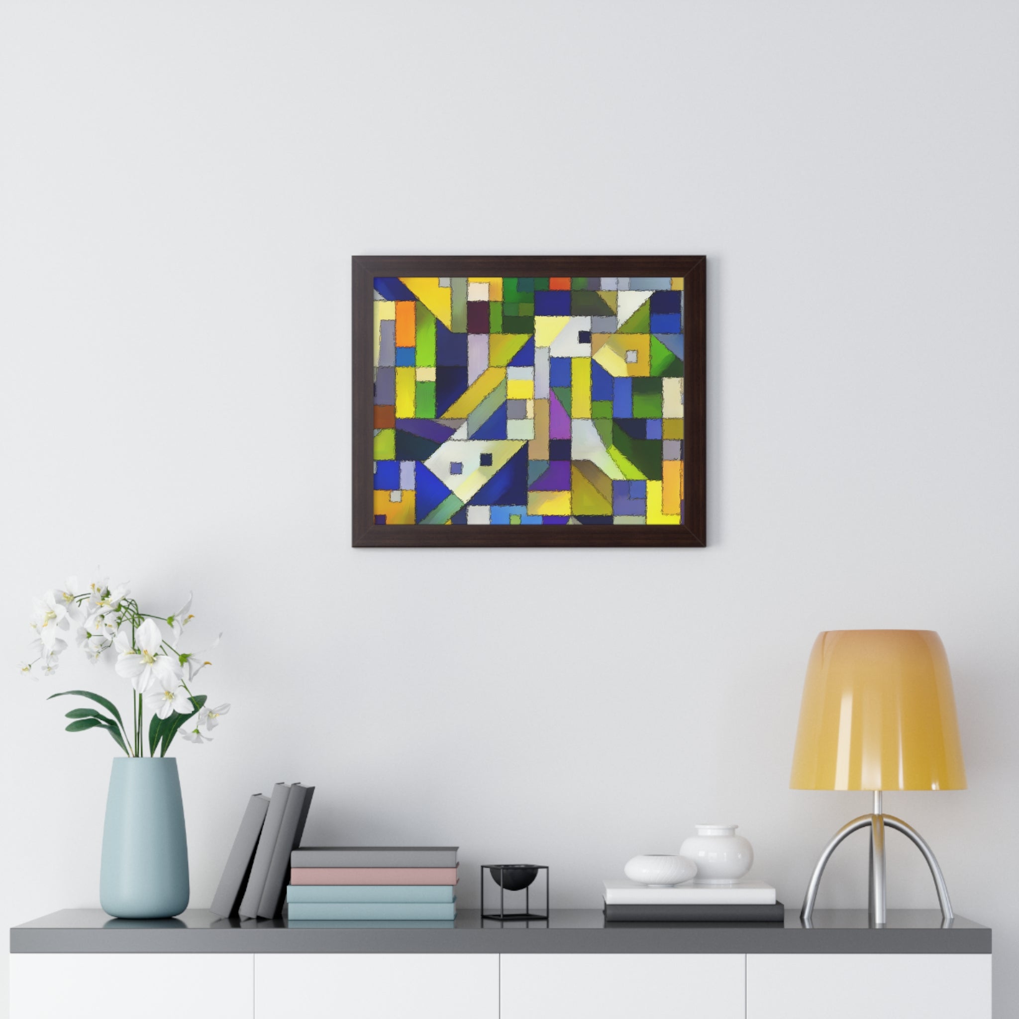 Fractured Harmony and Light | Framed Print