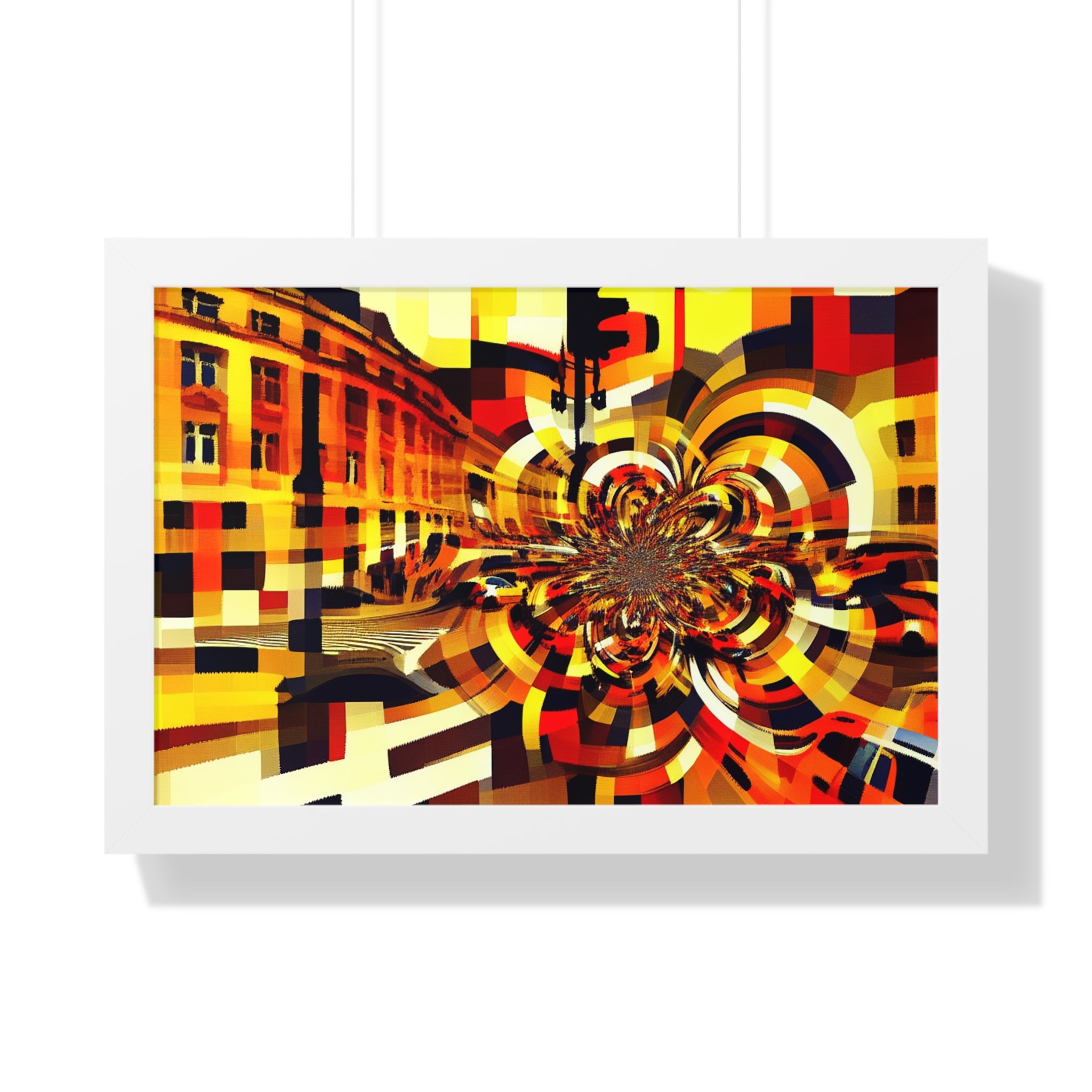 Urban Rhythm and Pulse | Framed Print