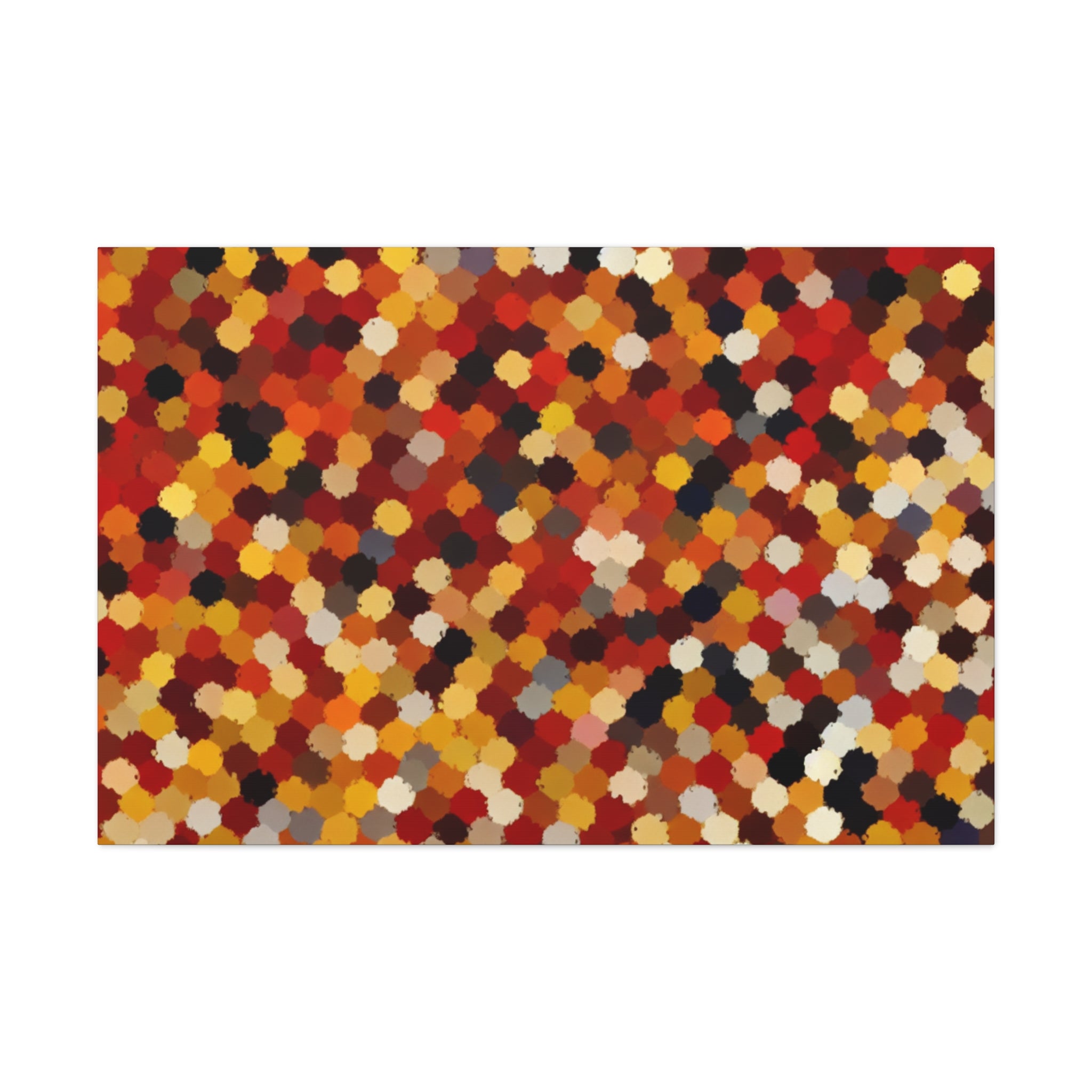 Radiant Dance of Circles | Canvas