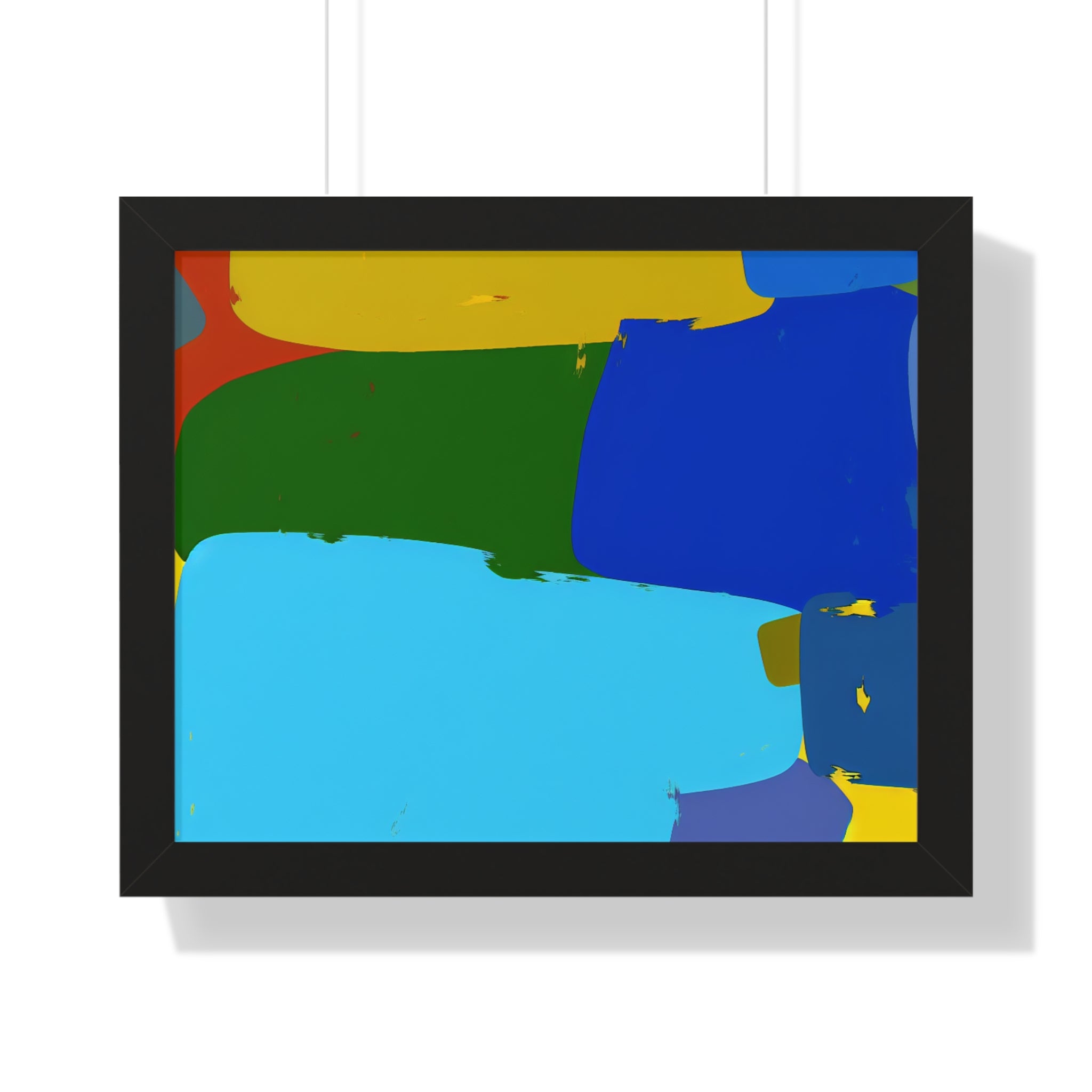 Vibrant Echoes of Energy | Framed Print