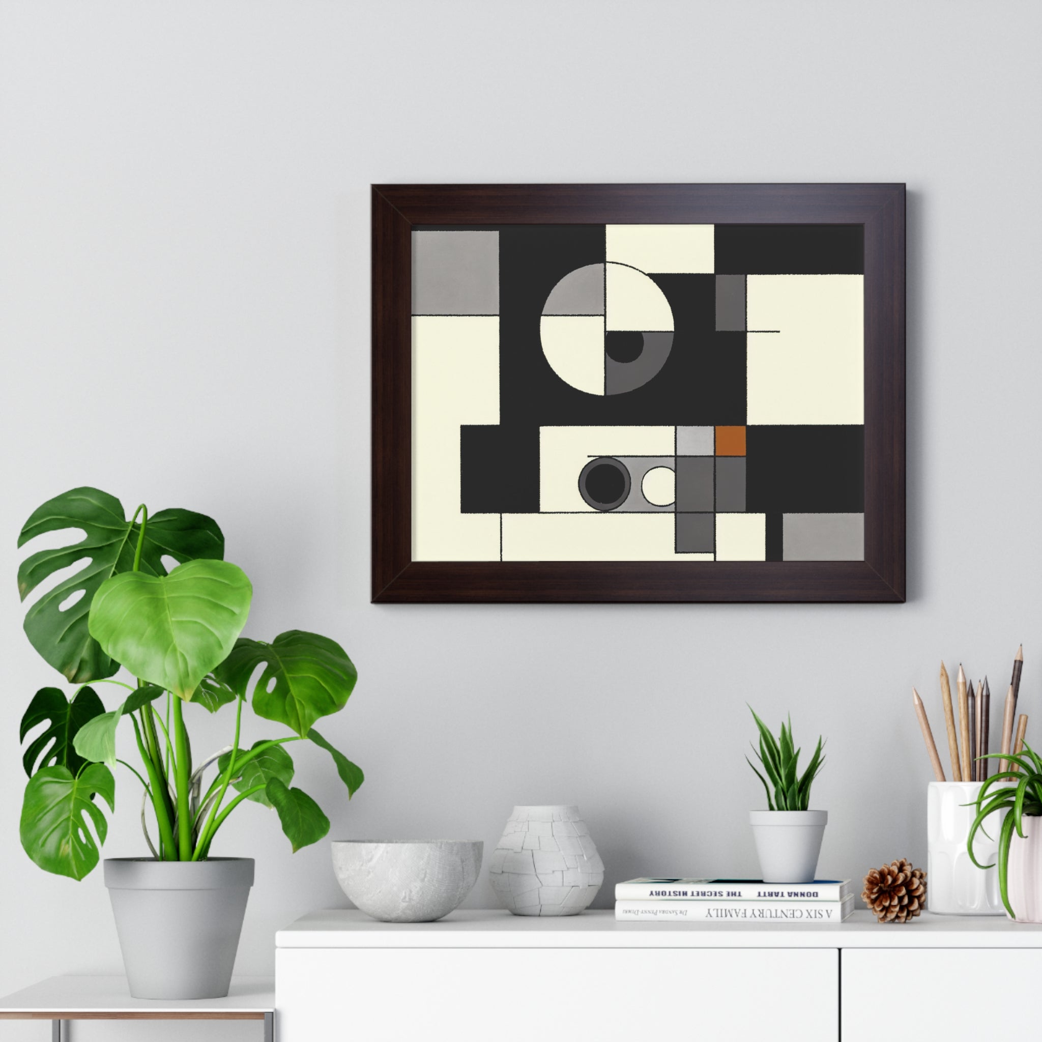 Duality in Motion | Framed Print