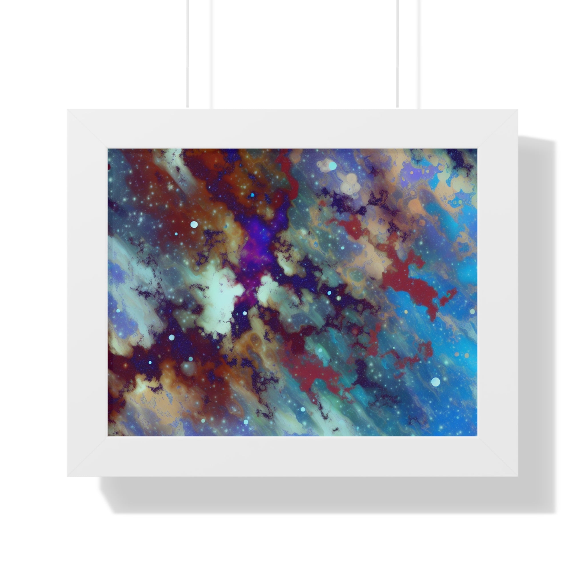 Stellar Whispers and Cosmic Dreams | Framed Print