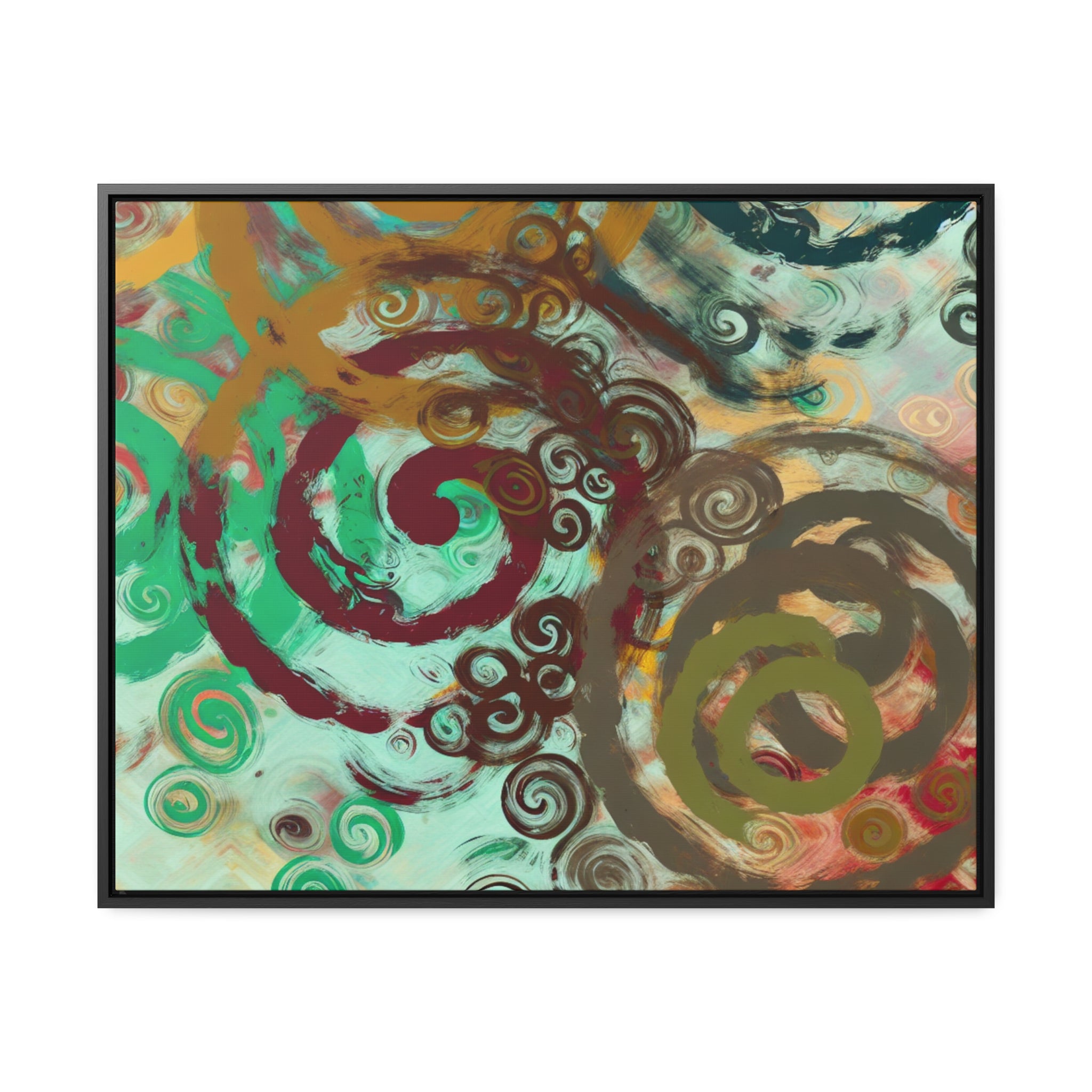 Dance of Colors | Framed Canvas