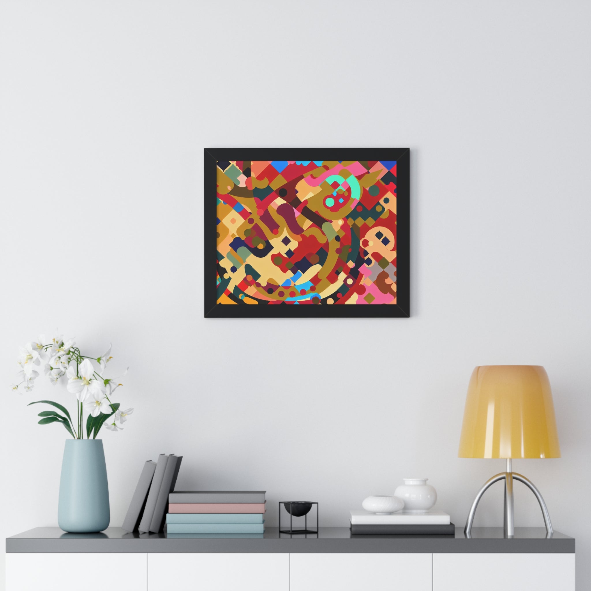Whispers of Color and Form | Framed Print