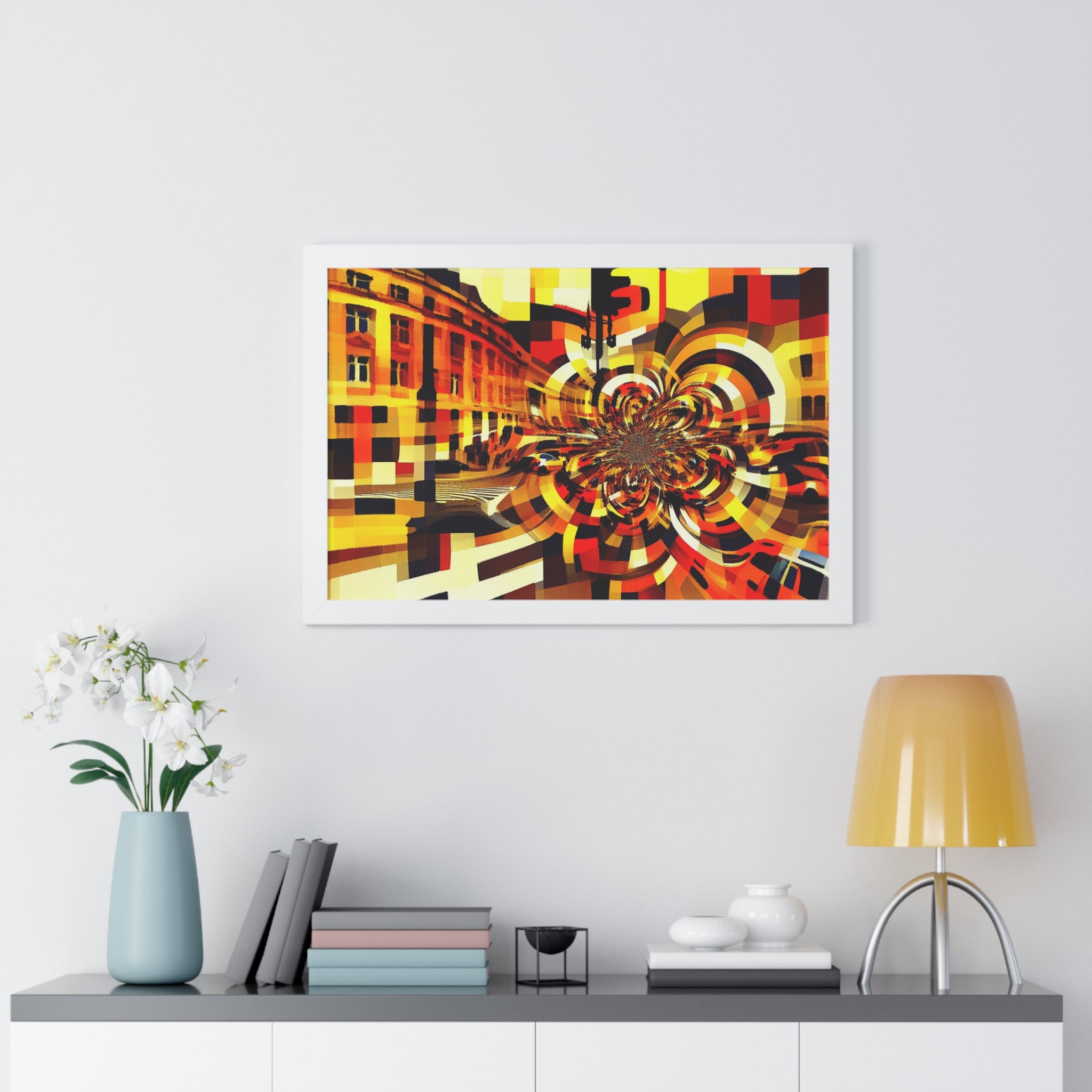 Urban Rhythm and Pulse | Framed Print