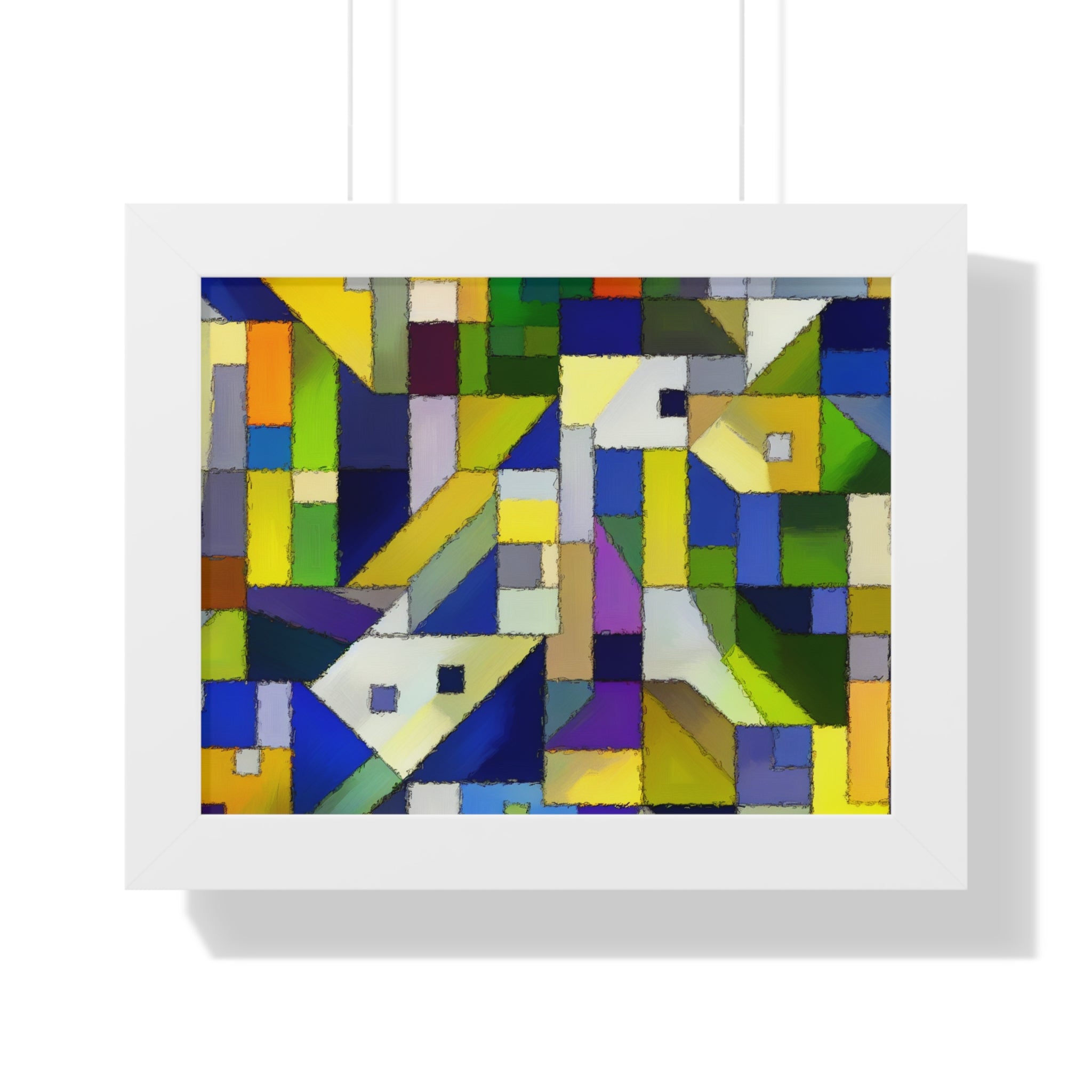 Fractured Harmony and Light | Framed Print
