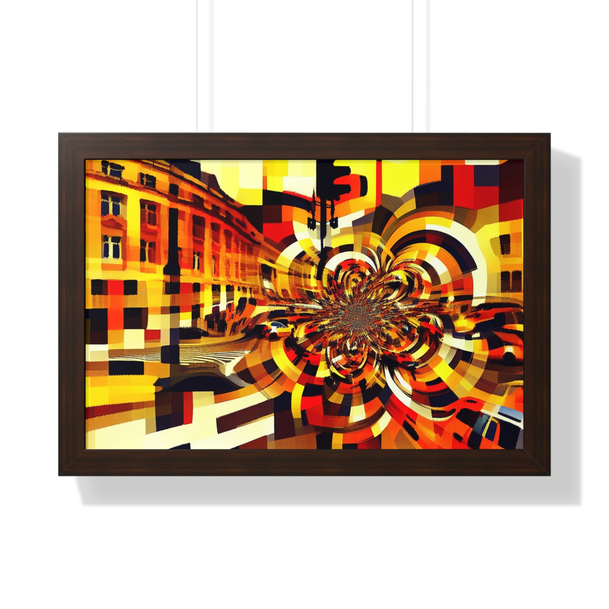 Urban Rhythm and Pulse | Framed Print