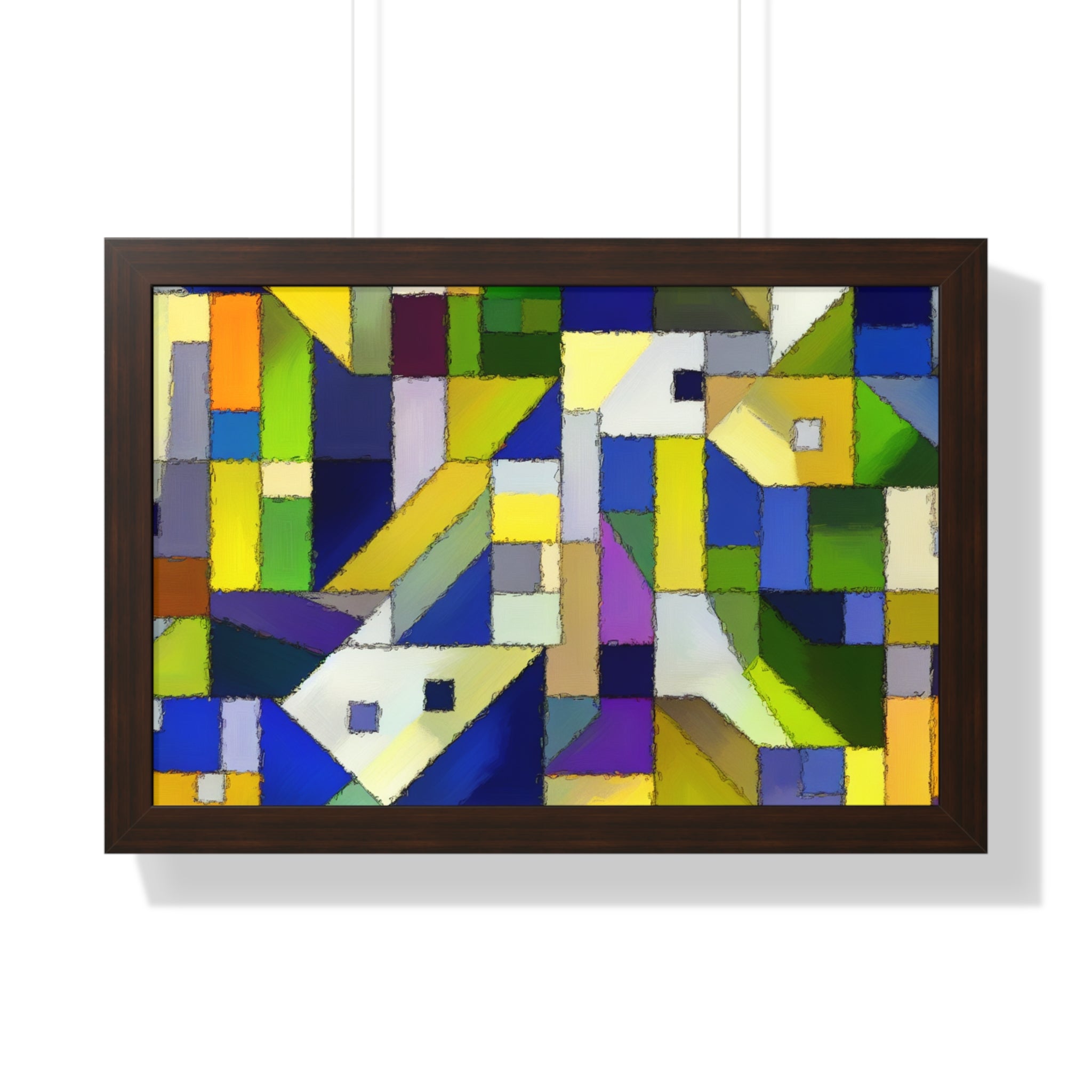 Fractured Harmony and Light | Framed Print