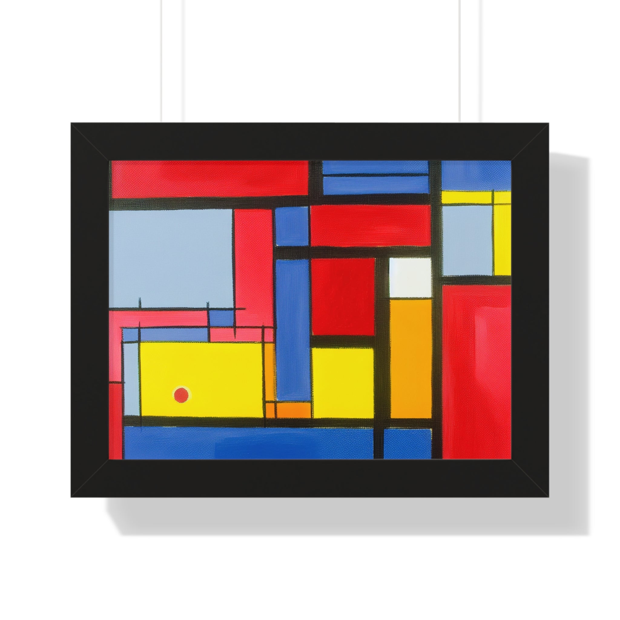 Primary Harmony and Tension | Framed Print