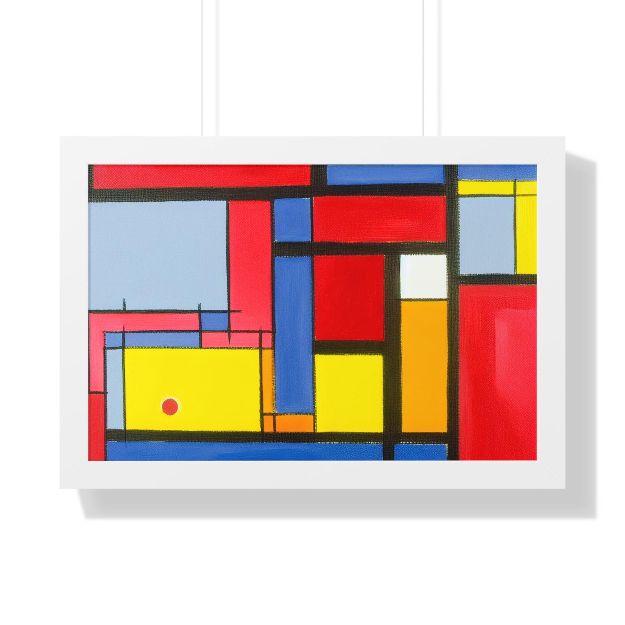 Primary Harmony and Tension | Framed Print