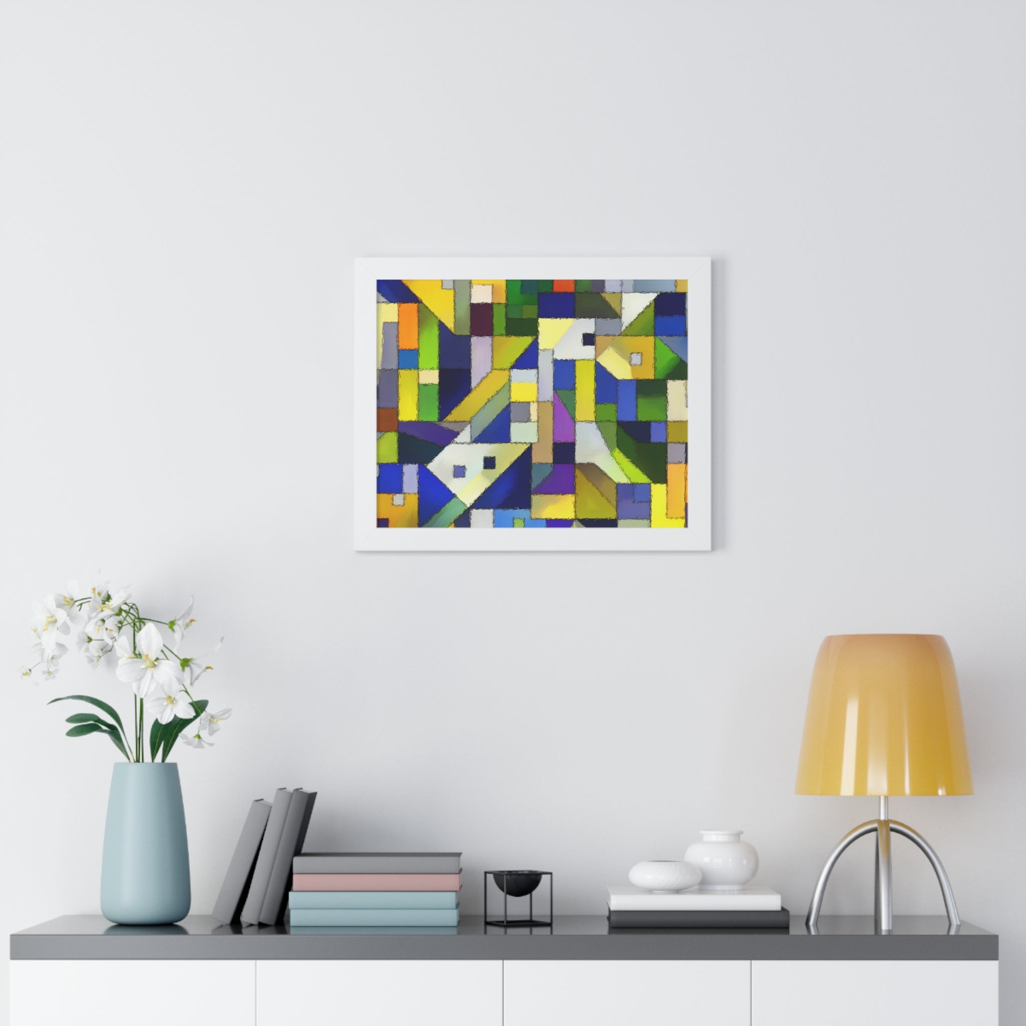 Fractured Harmony and Light | Framed Print
