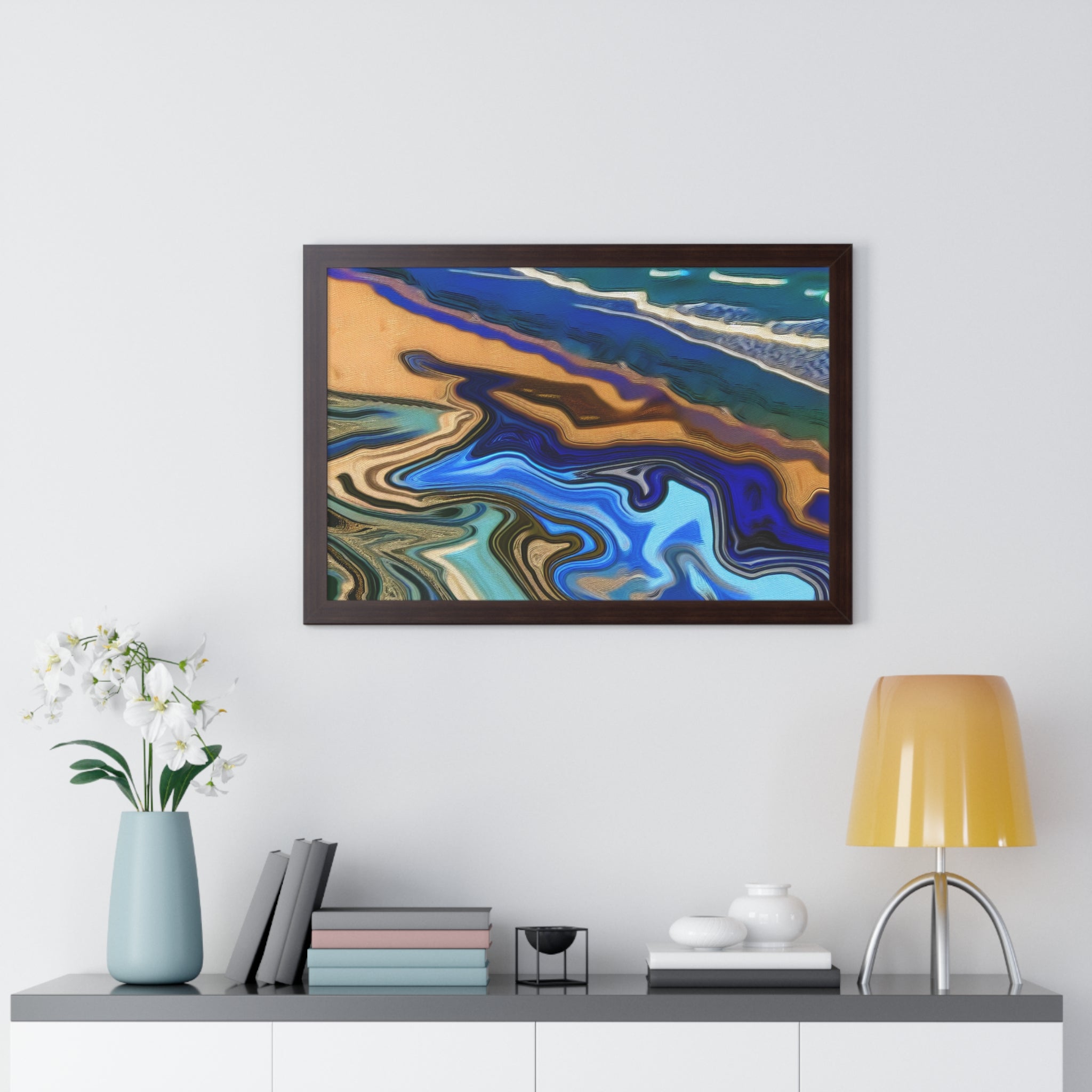 Tidal Whisperings | Framed Print