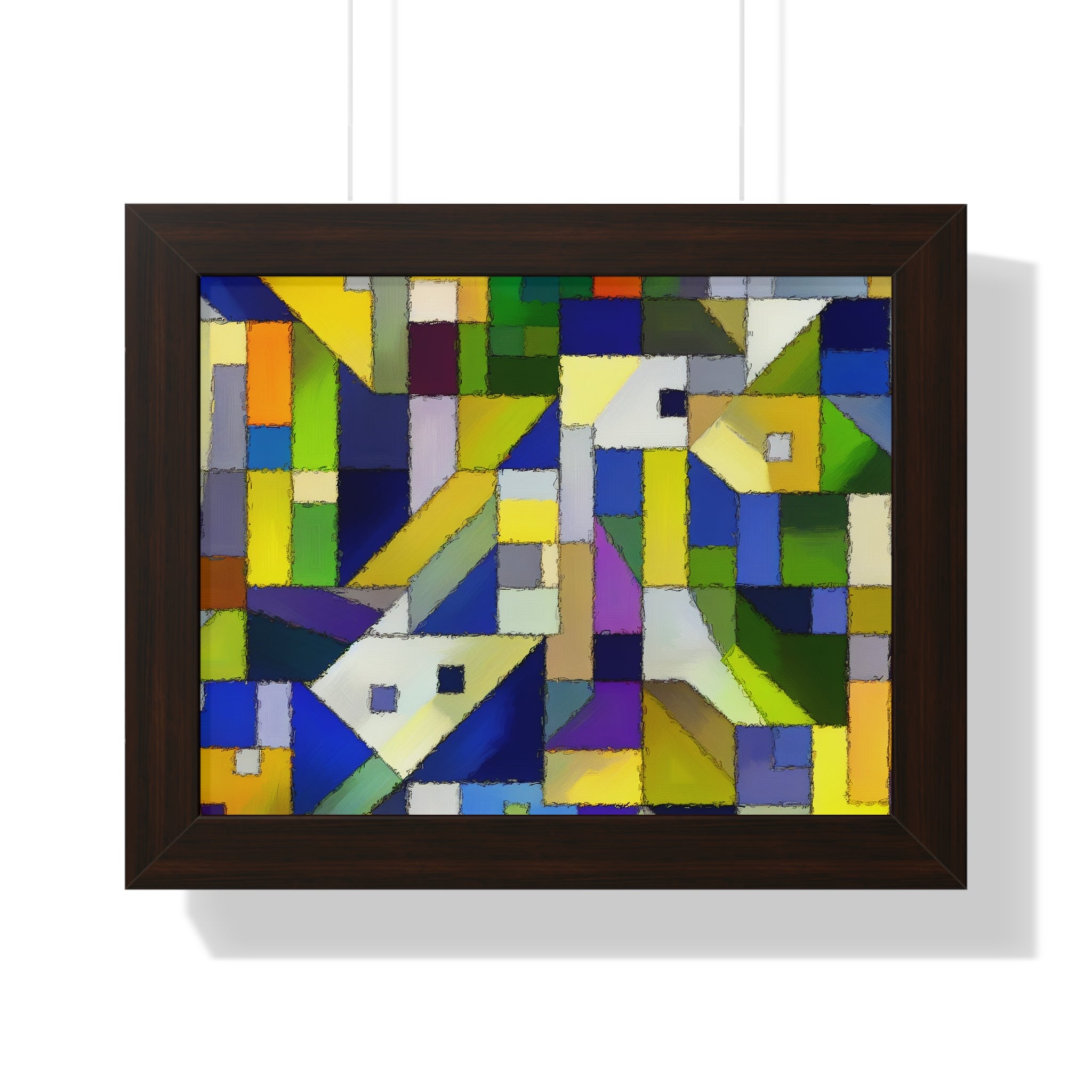 Fractured Harmony and Light | Framed Print