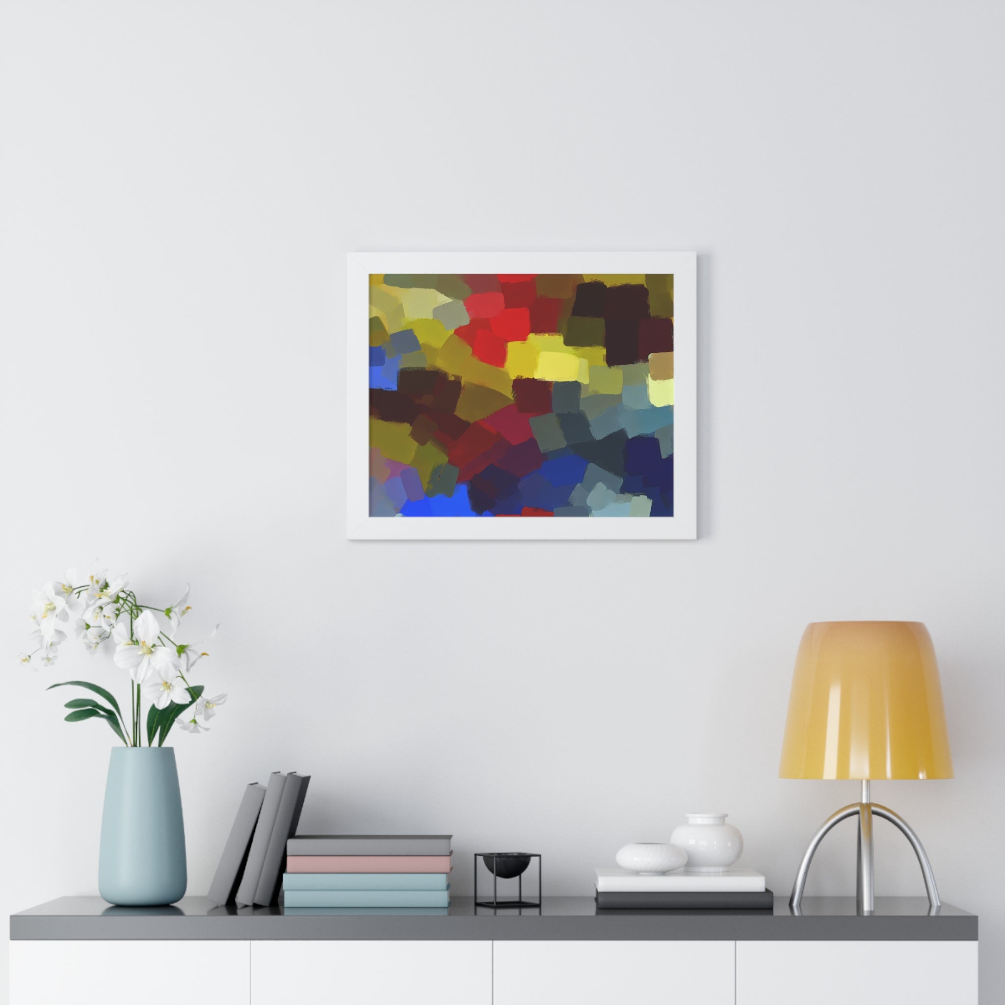 Rhythm of Colors | Framed Print