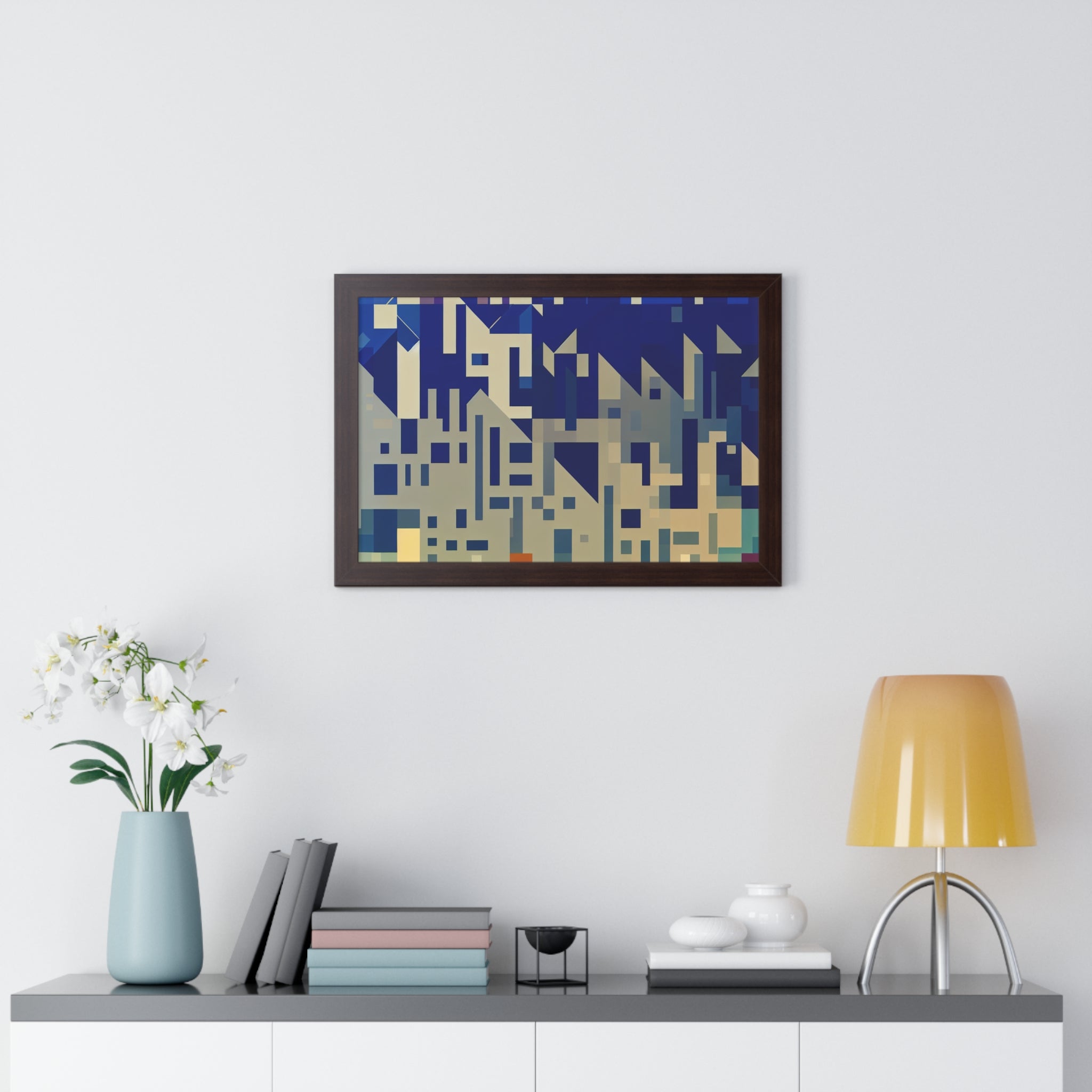 Urban Echoes and Silhouettes | Framed Print