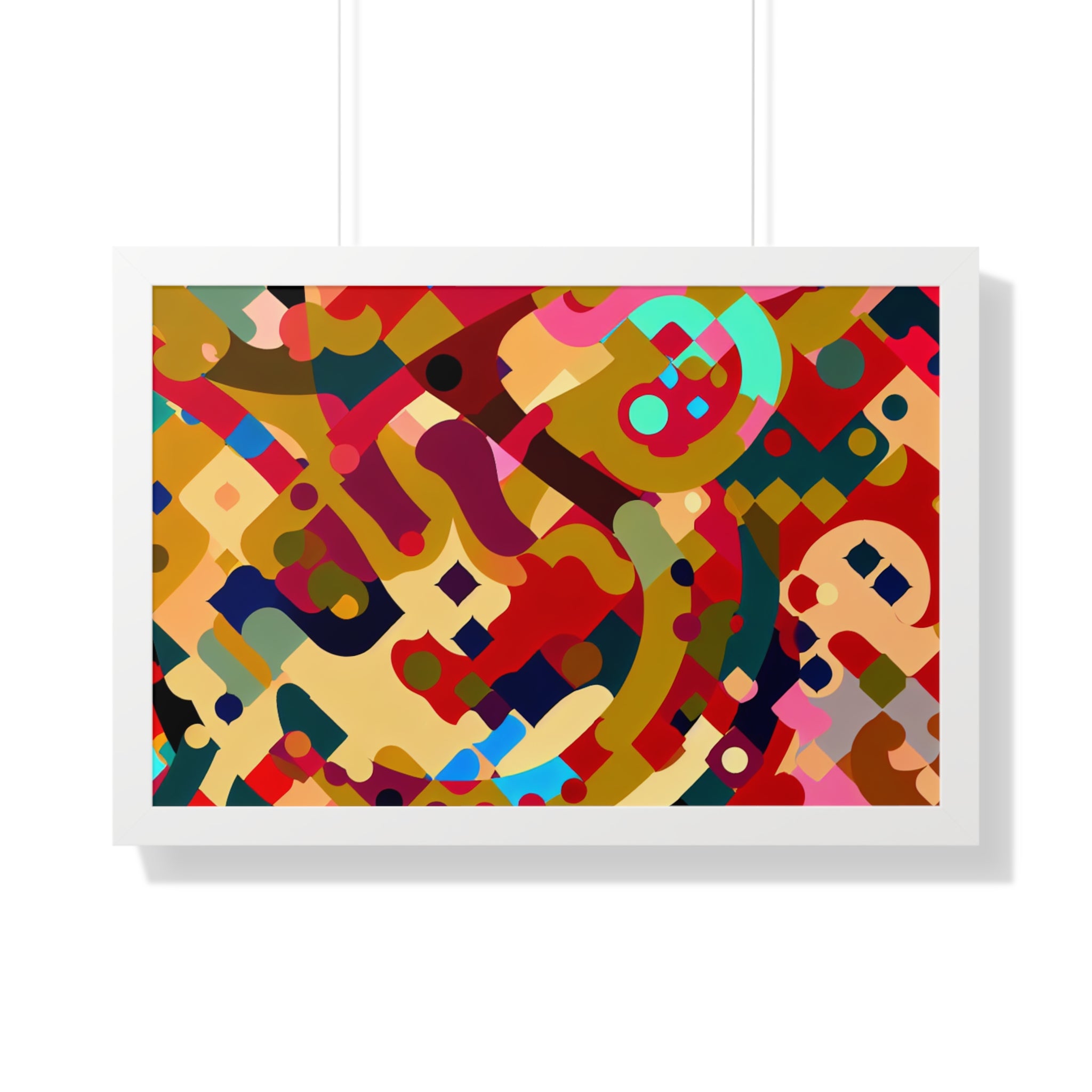 Whispers of Color and Form | Framed Print