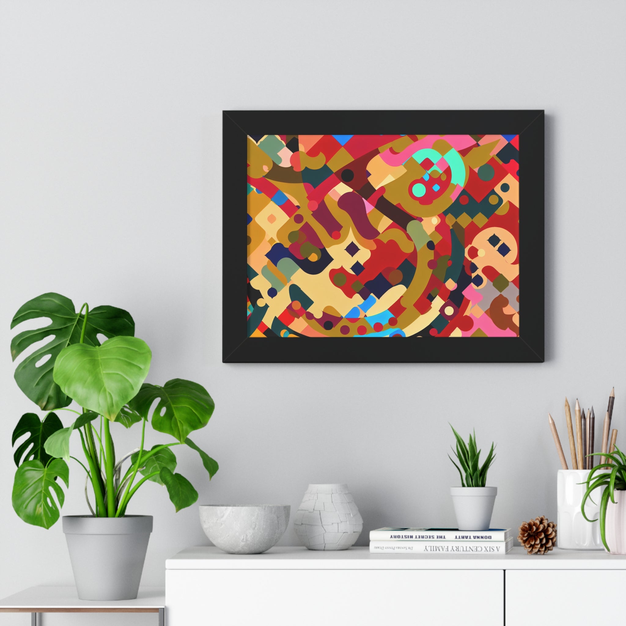 Whispers of Color and Form | Framed Print