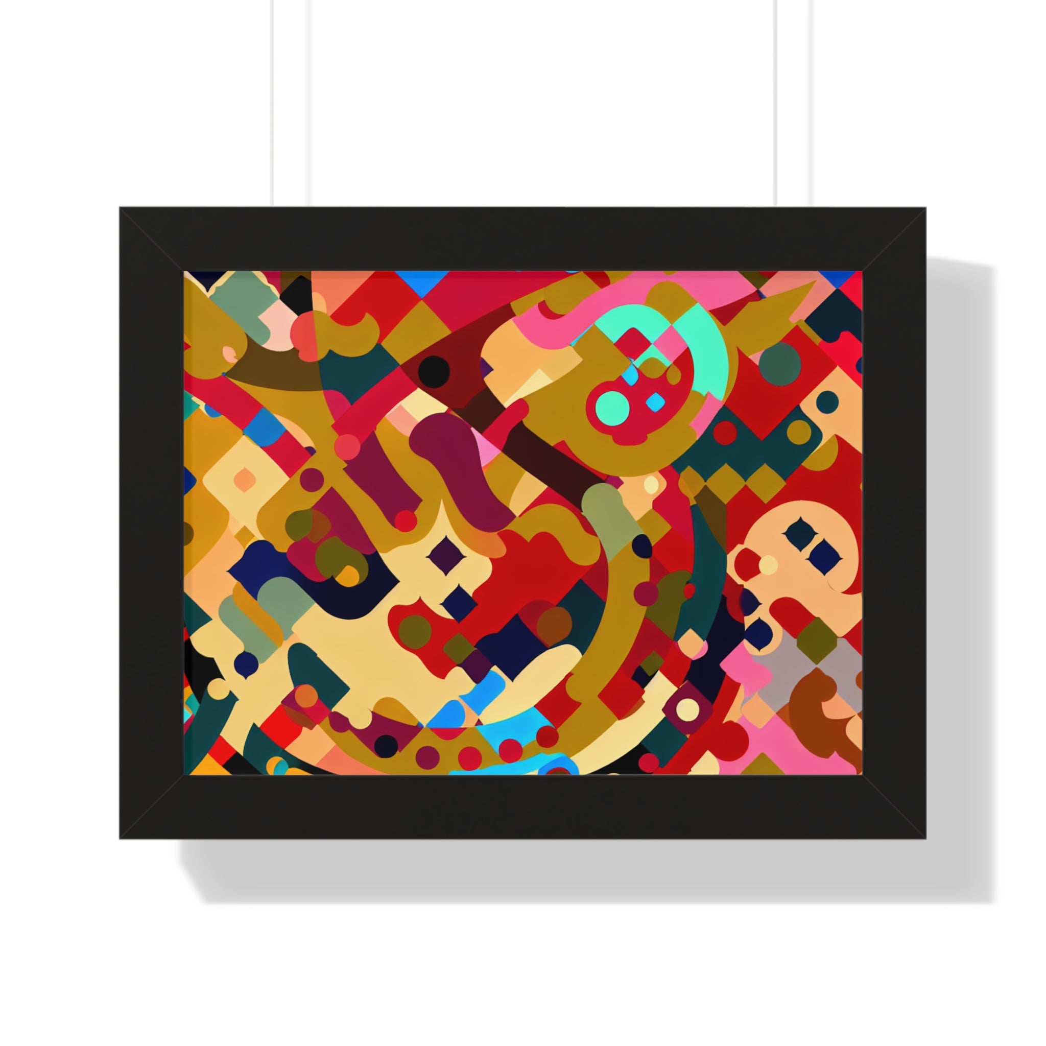 Whispers of Color and Form | Framed Print