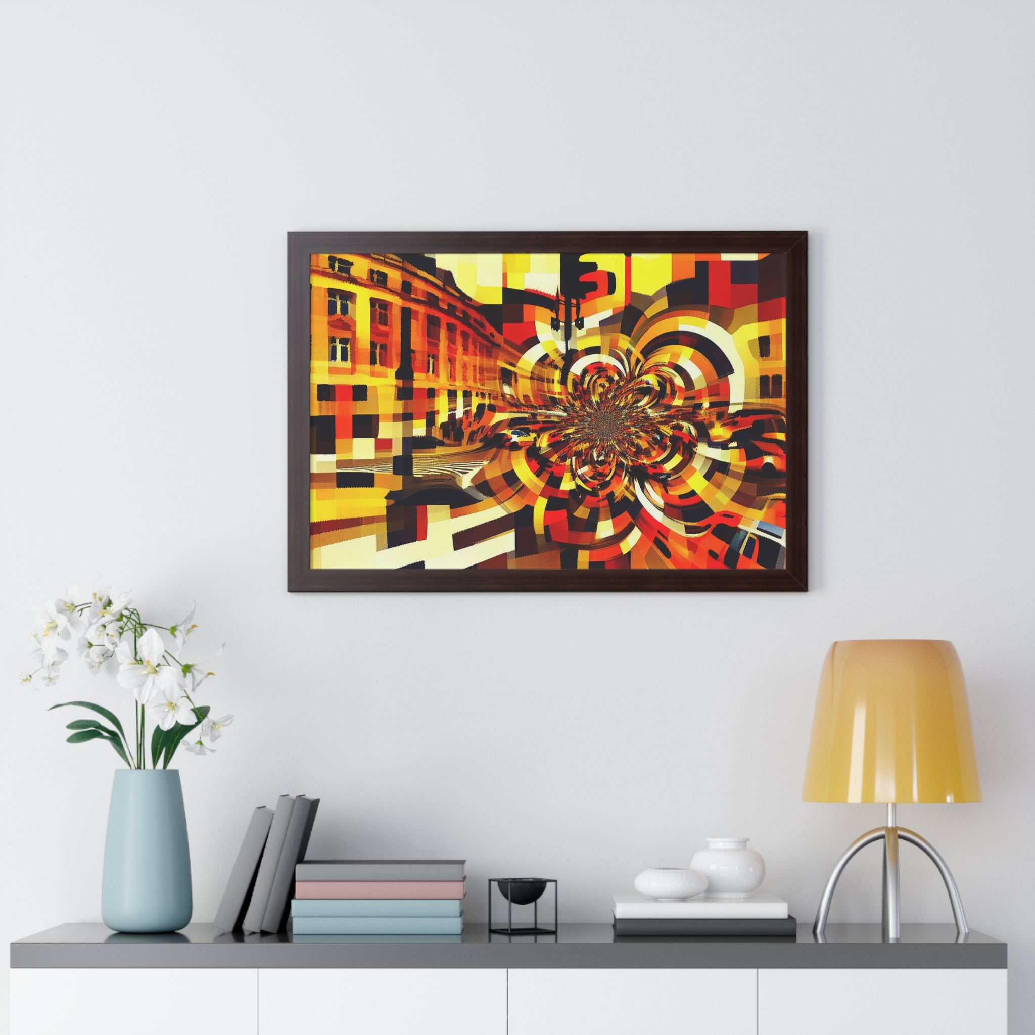 Urban Rhythm and Pulse | Framed Print