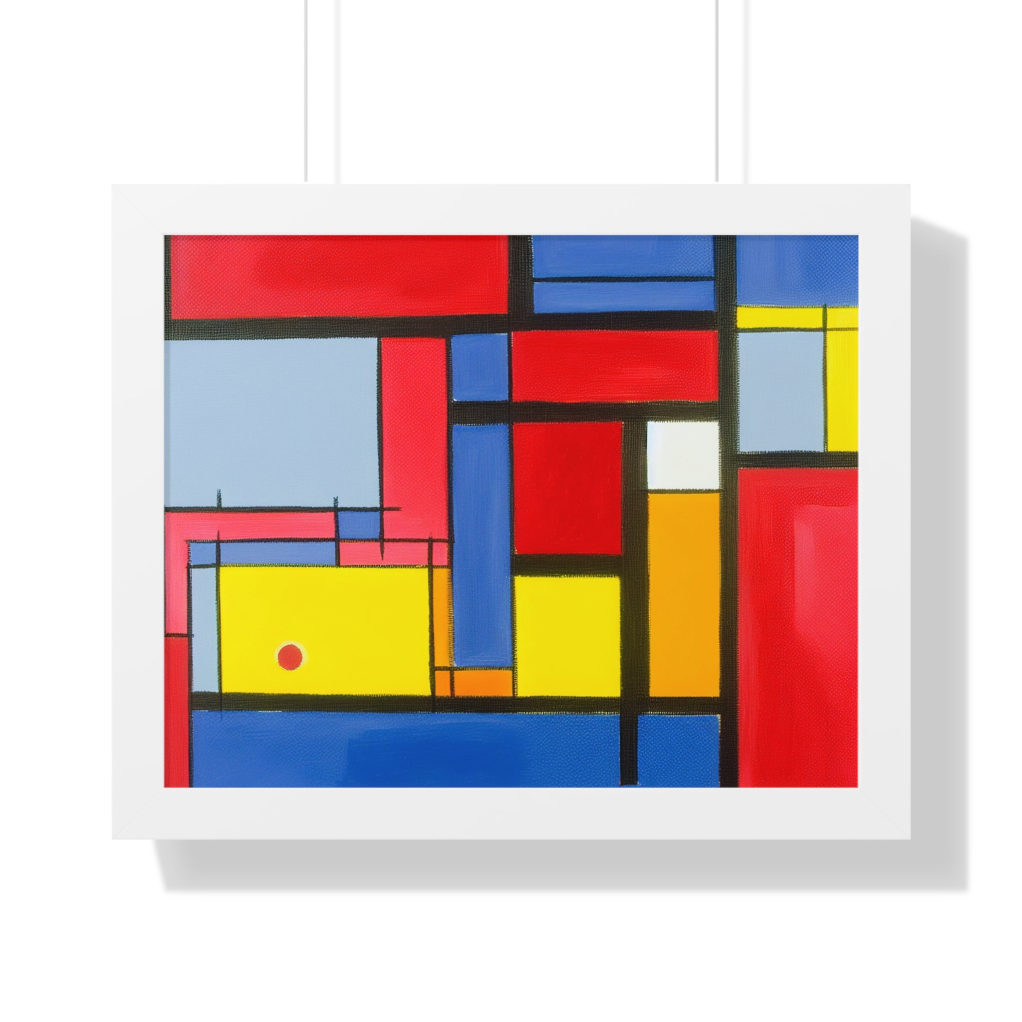 Primary Harmony and Tension | Framed Print