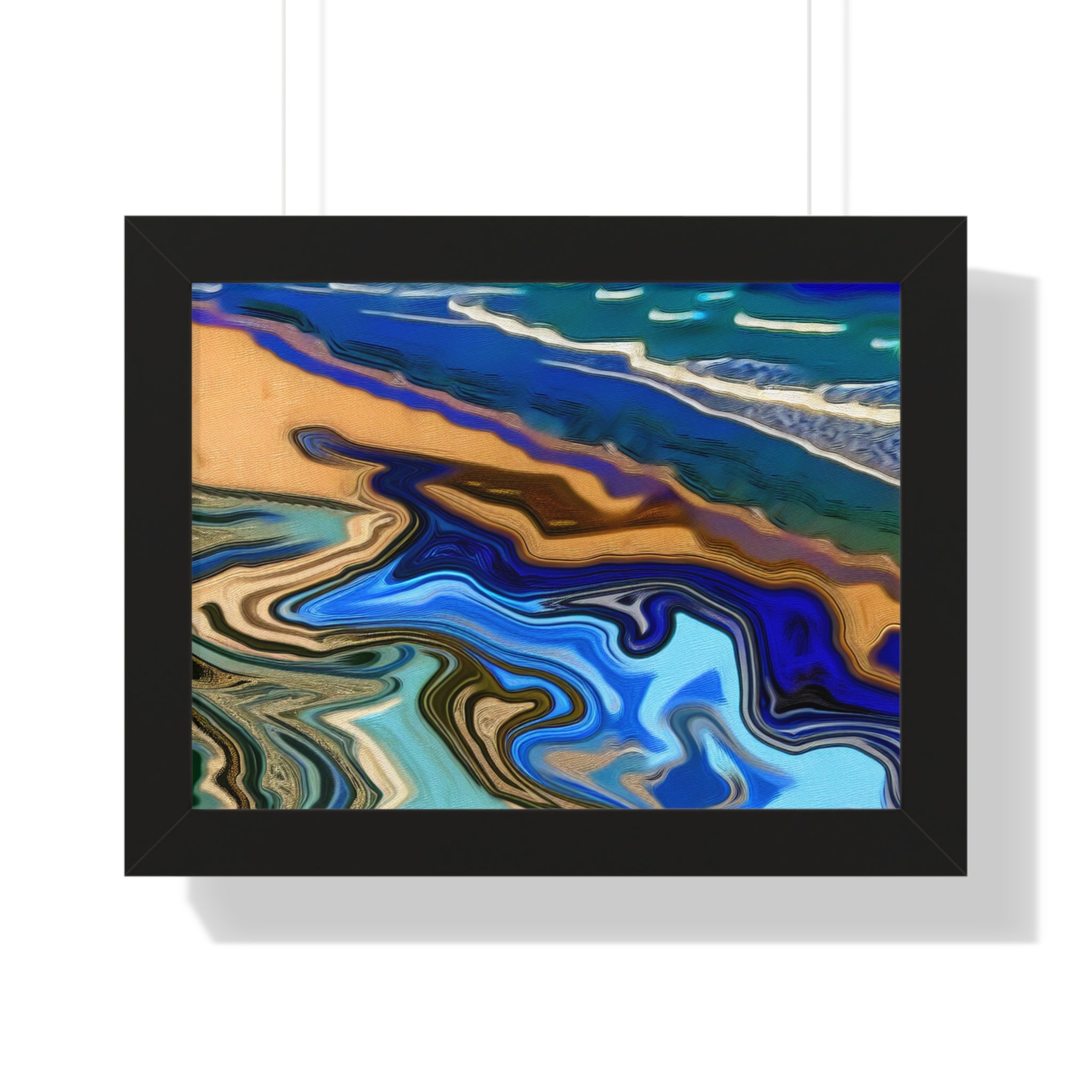 Tidal Whisperings | Framed Print