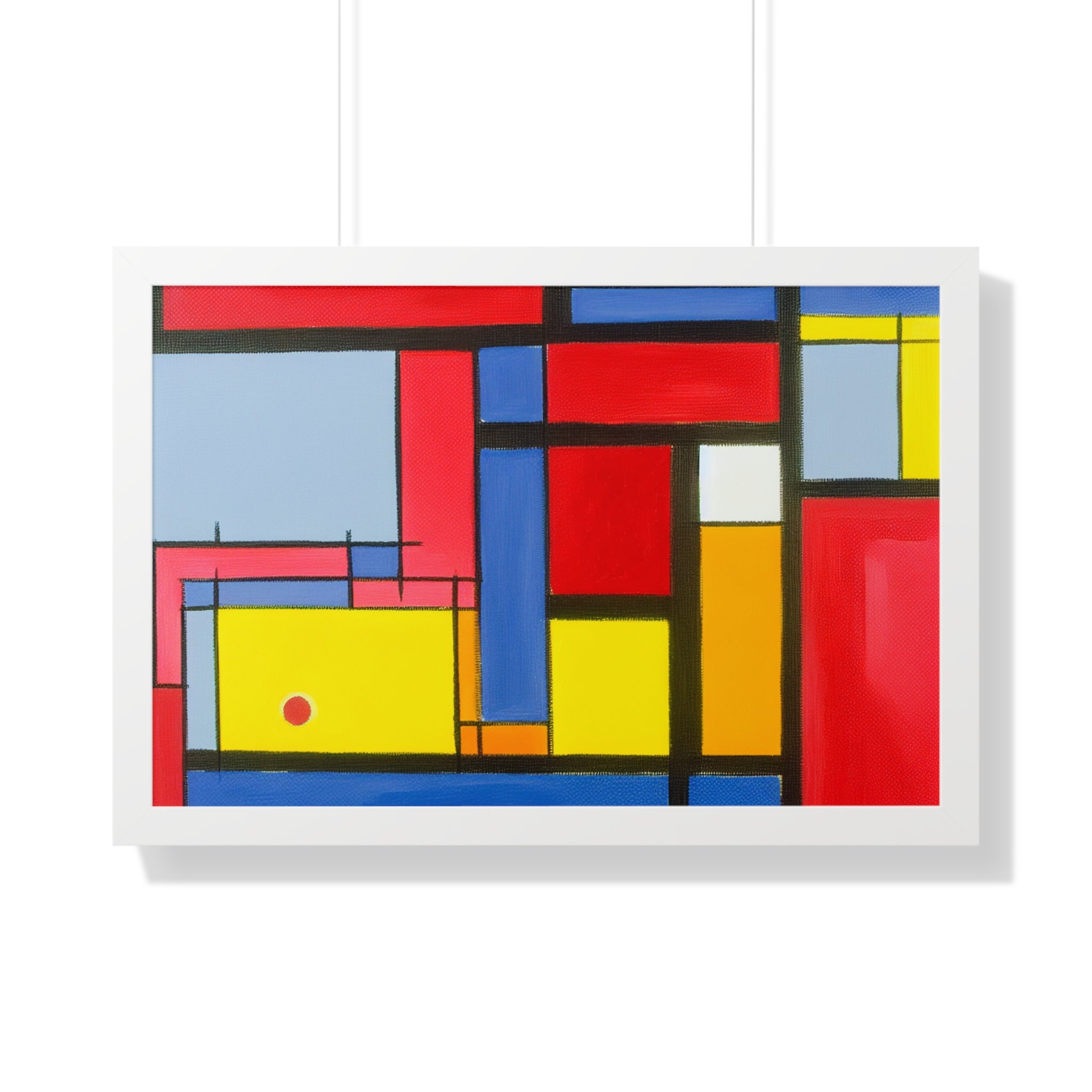 Primary Harmony and Tension | Framed Print