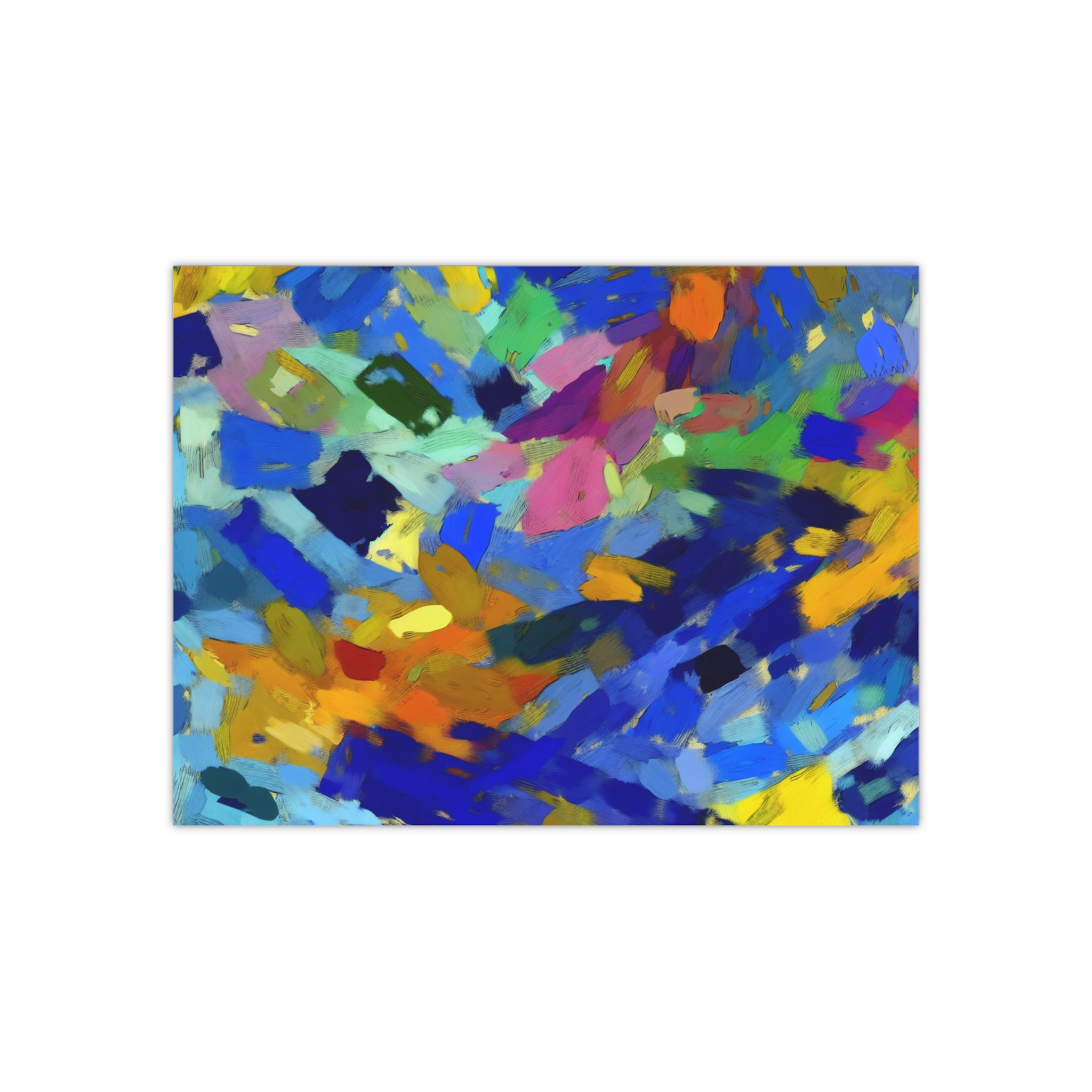 Elysian Whirl and Drift | Satin Print