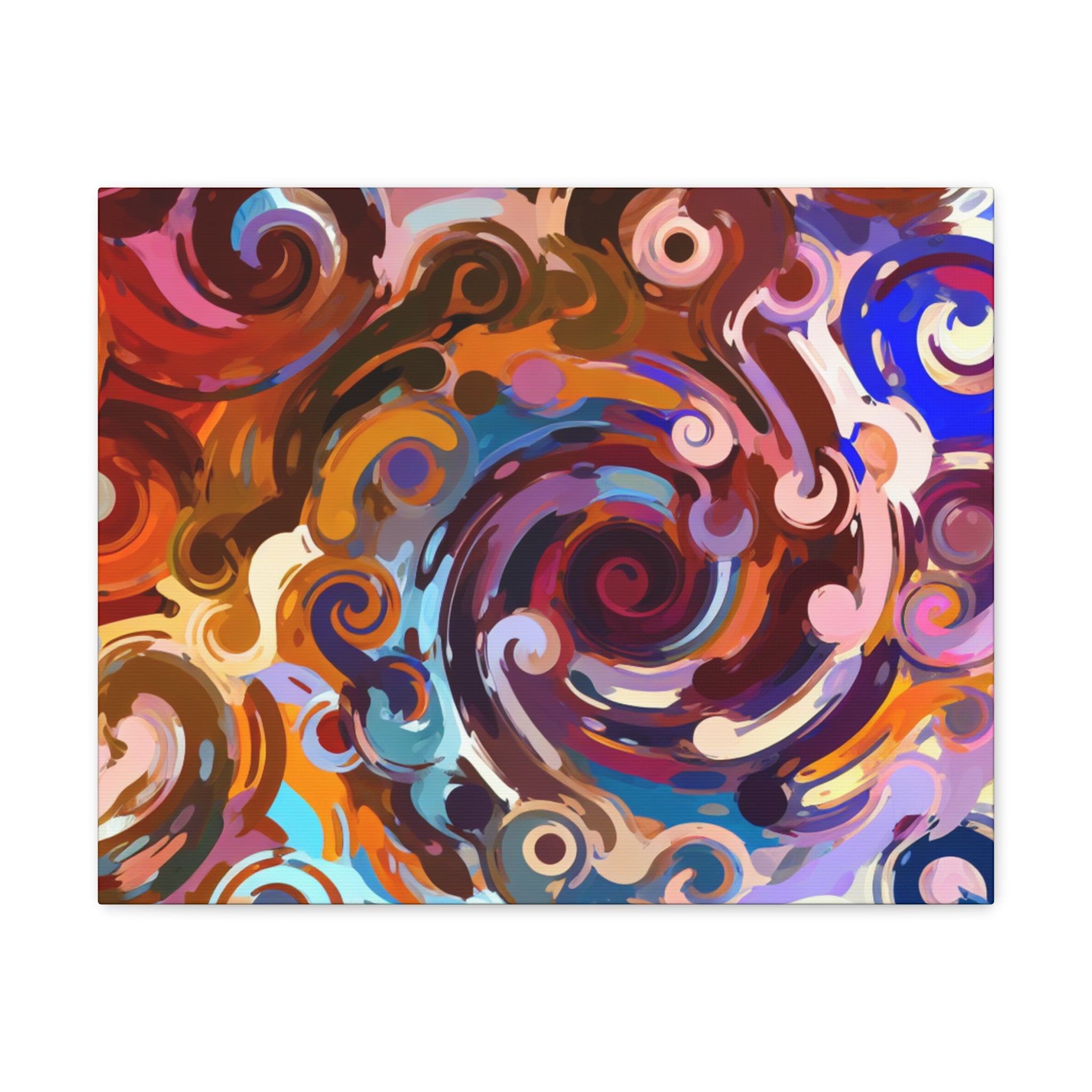 Elysian Whirls and Splashes | Canvas